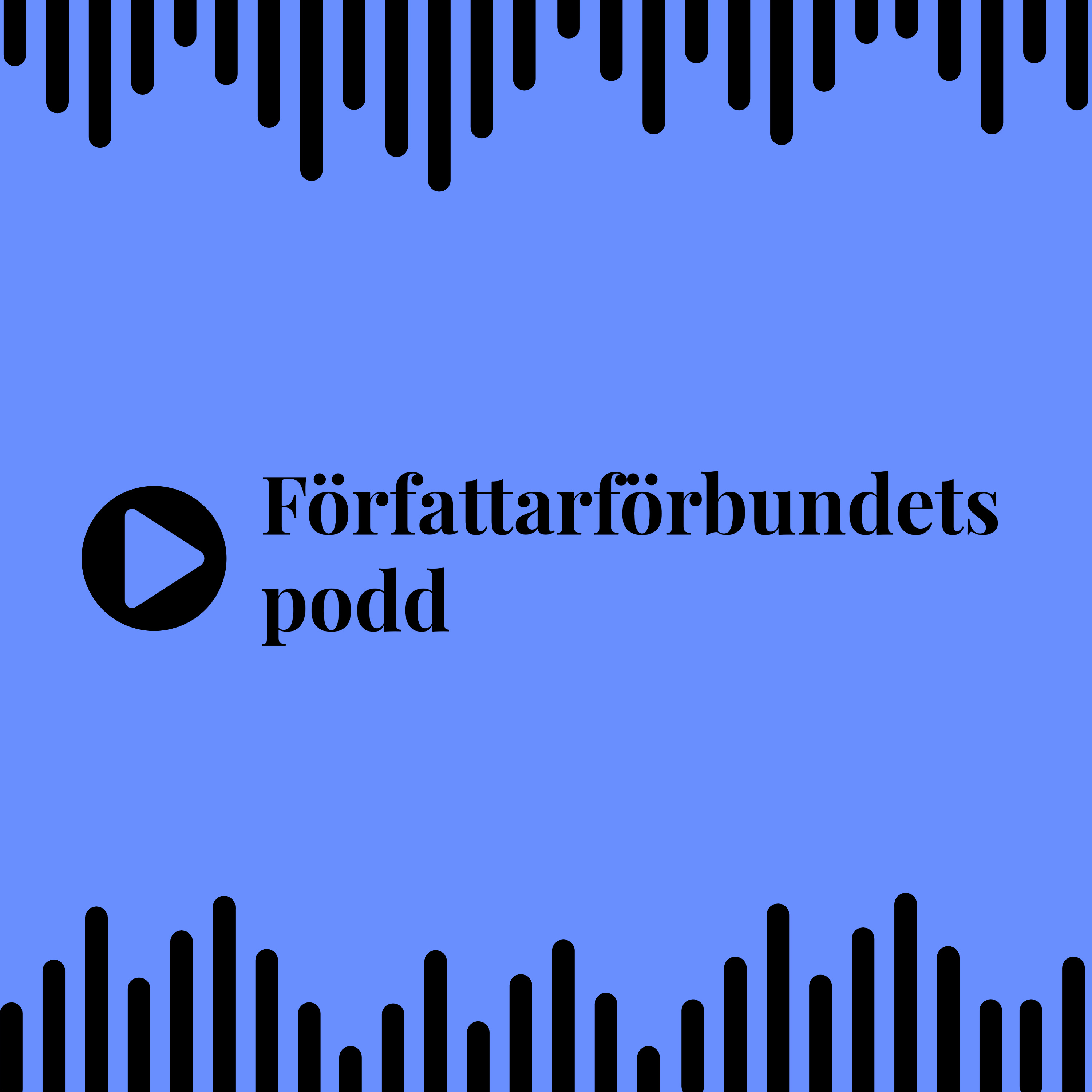 Författarförbundets podd cover art