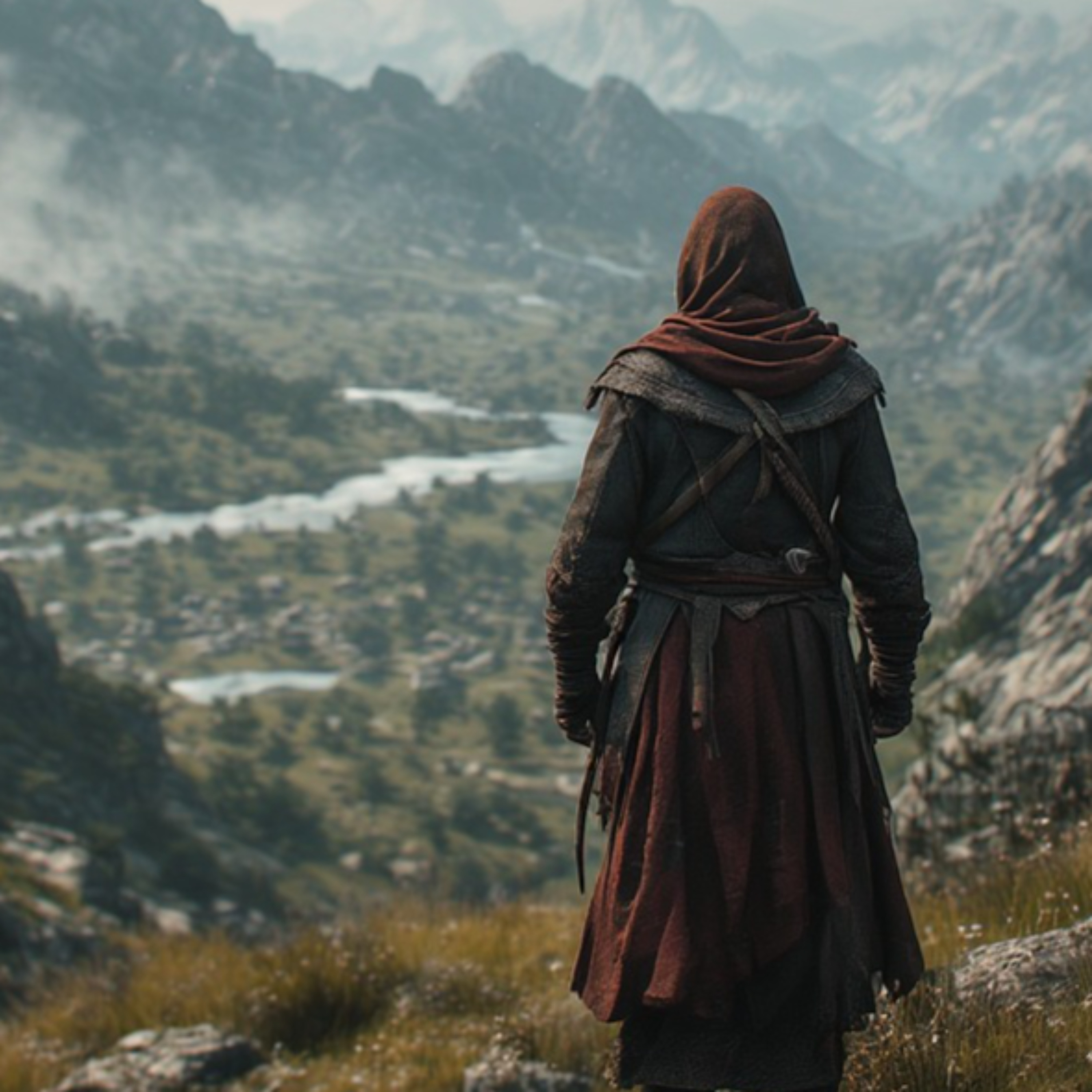 The Adventures of Yur'Nats the Monk - A Journey through Skyrim cover art