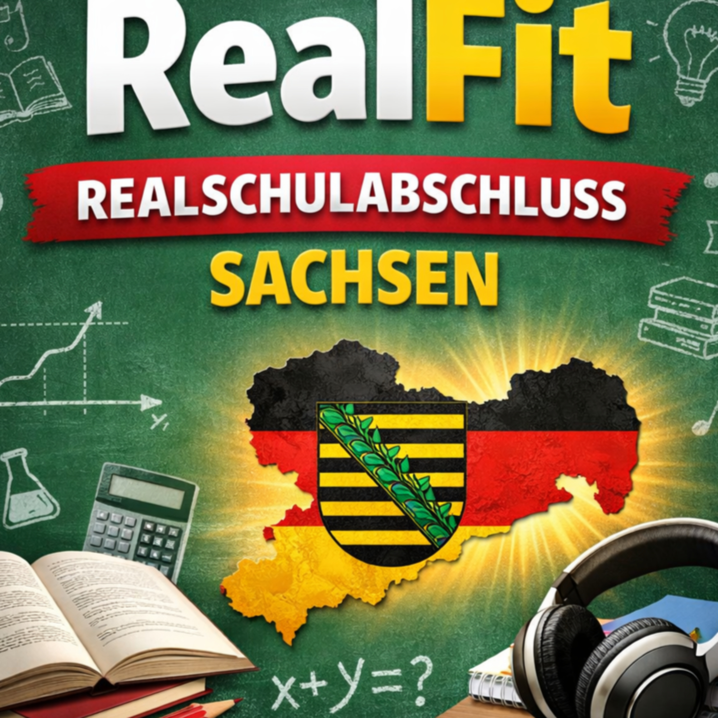 RealFit – Realschulabschluss Sachsen cover art