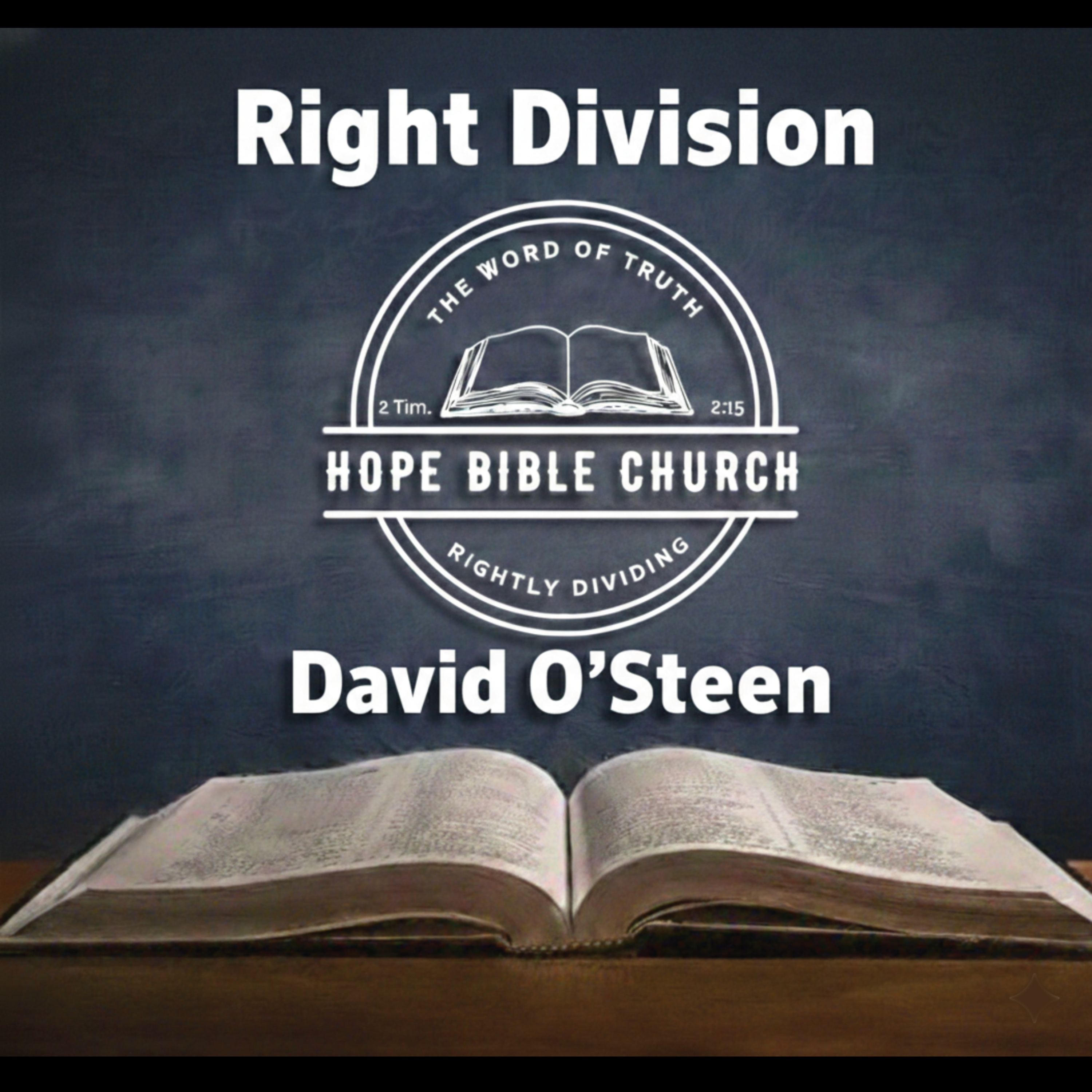 Hope Bible Church GA Podcast - Right Division cover art