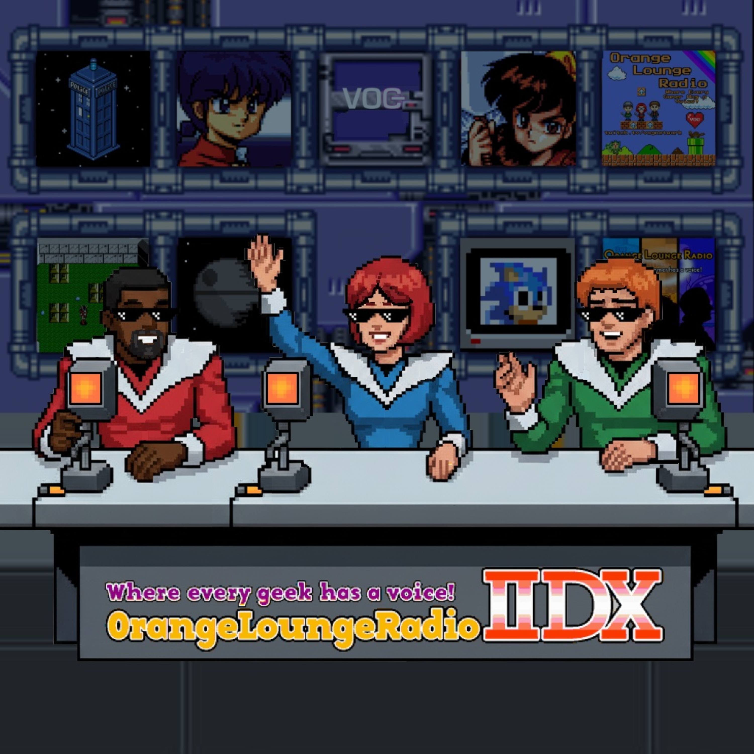 Orange Lounge Radio IIDX cover art