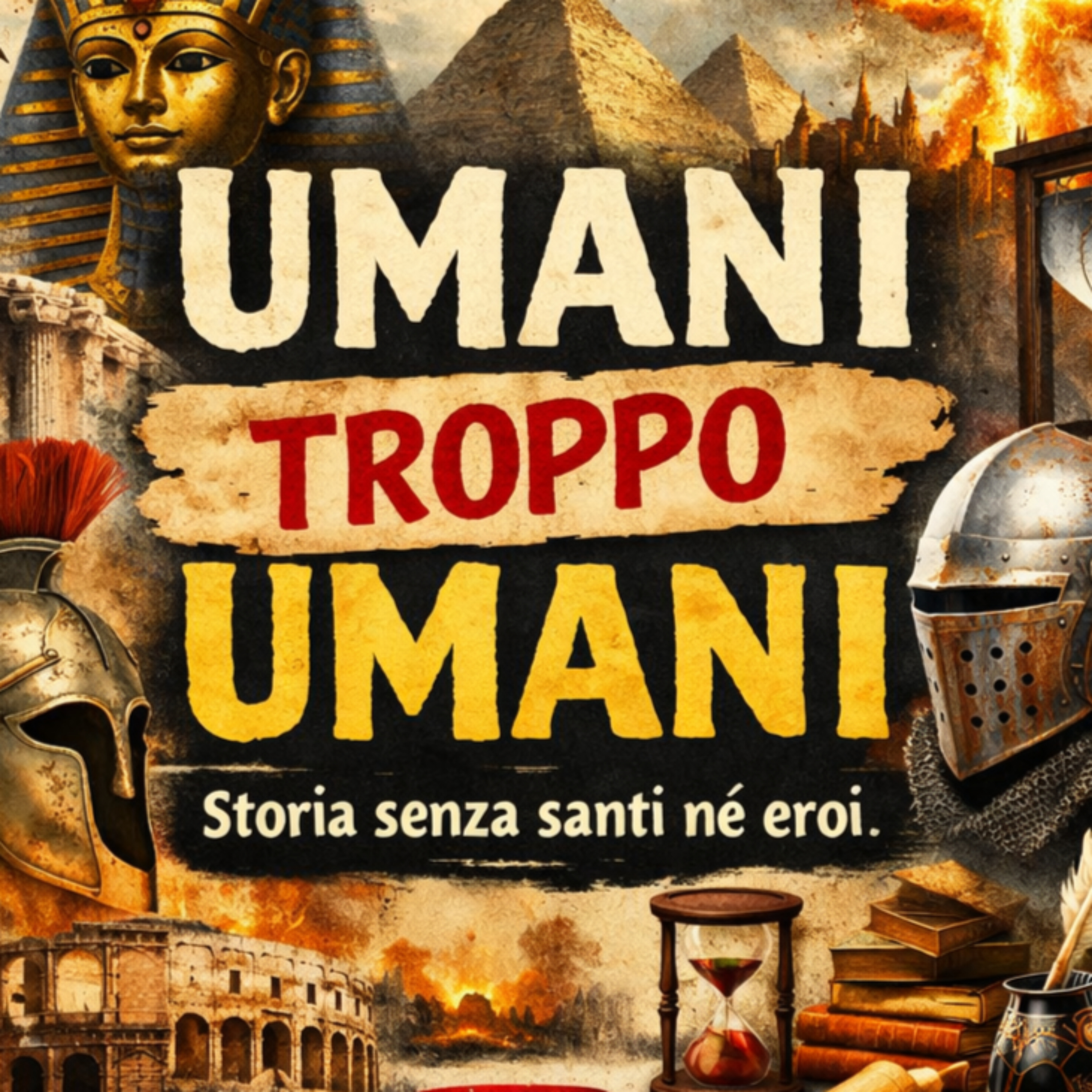 Umani troppo umani. Storia senza santi né eroi cover art