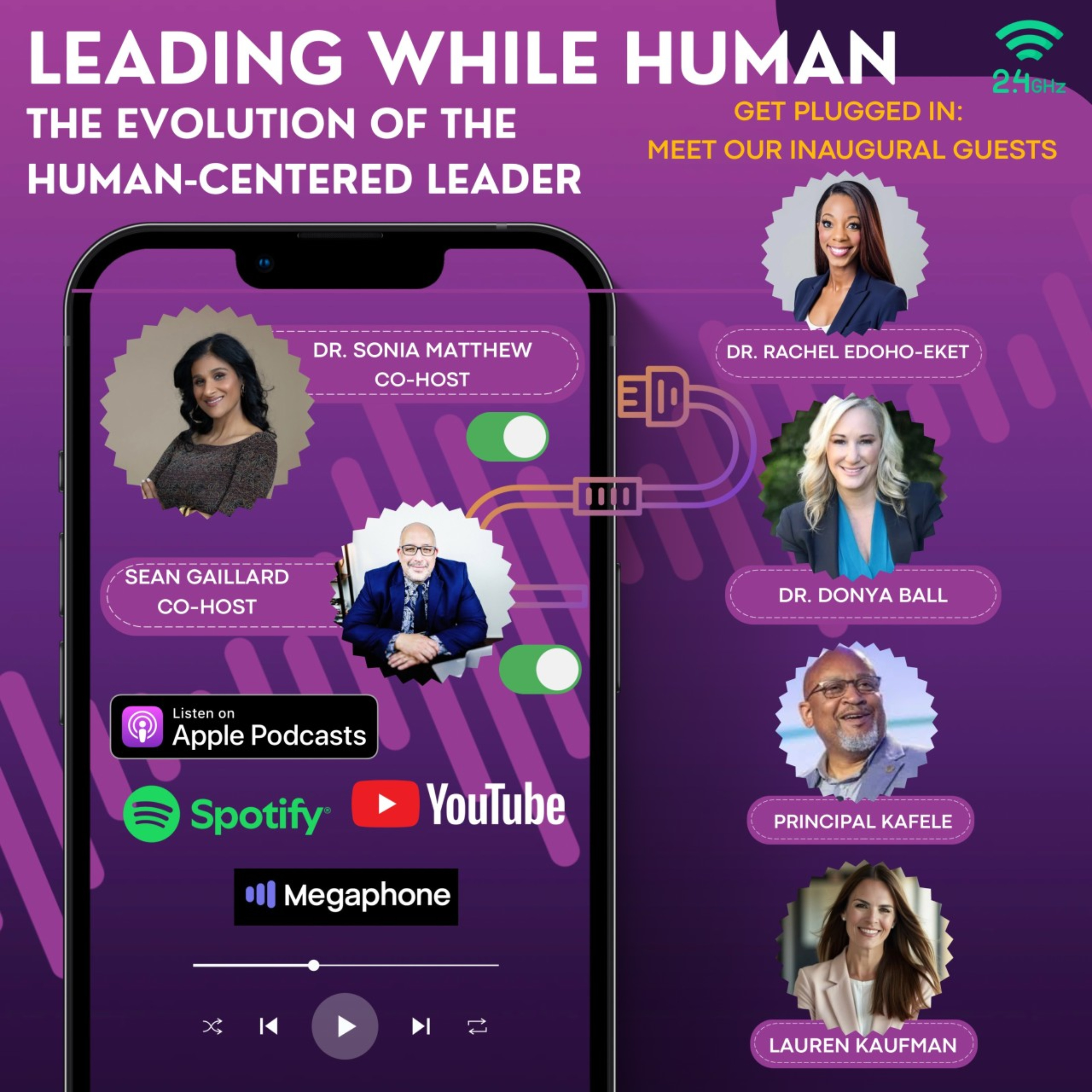 Leading While Human cover art