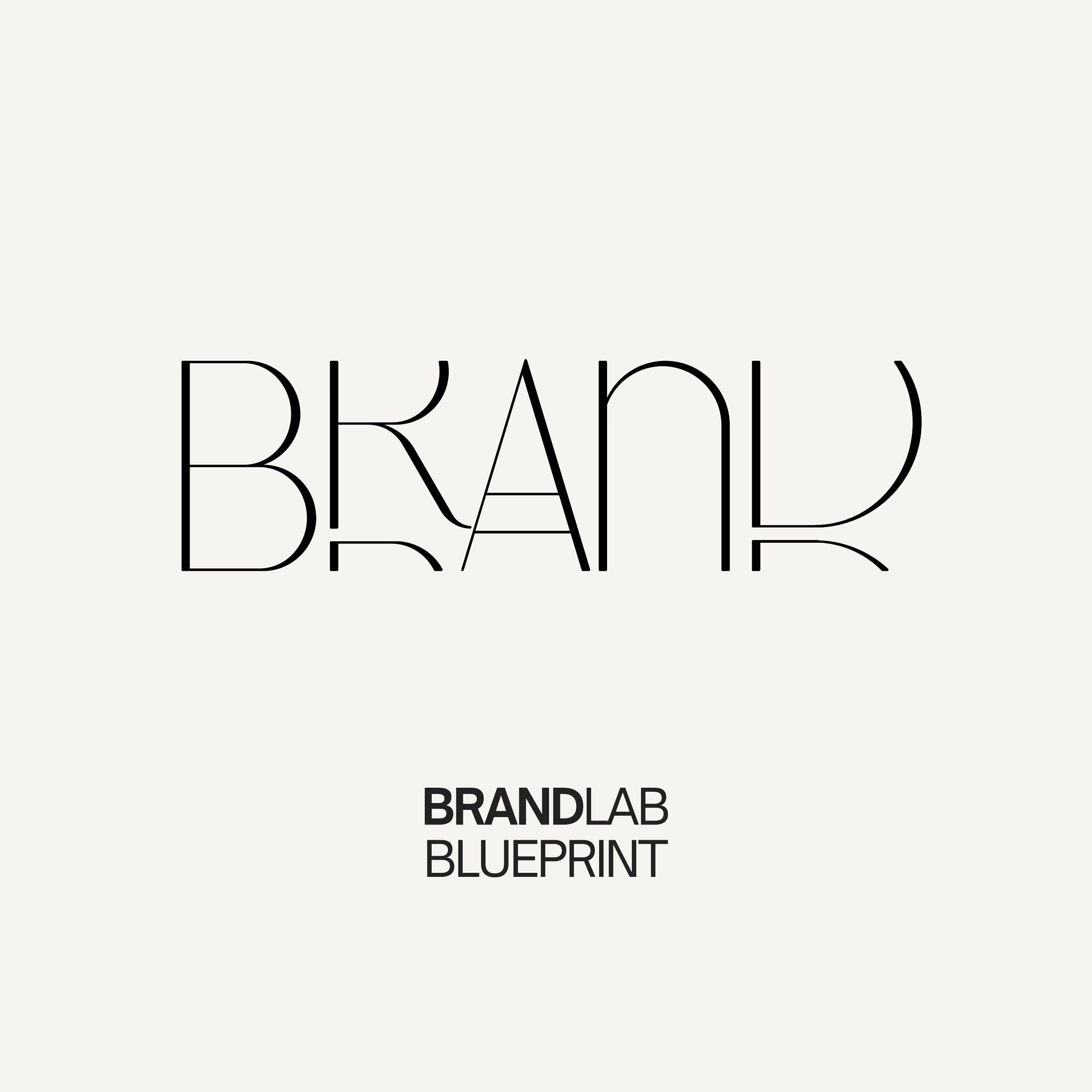 BrandLab Blueprint cover art