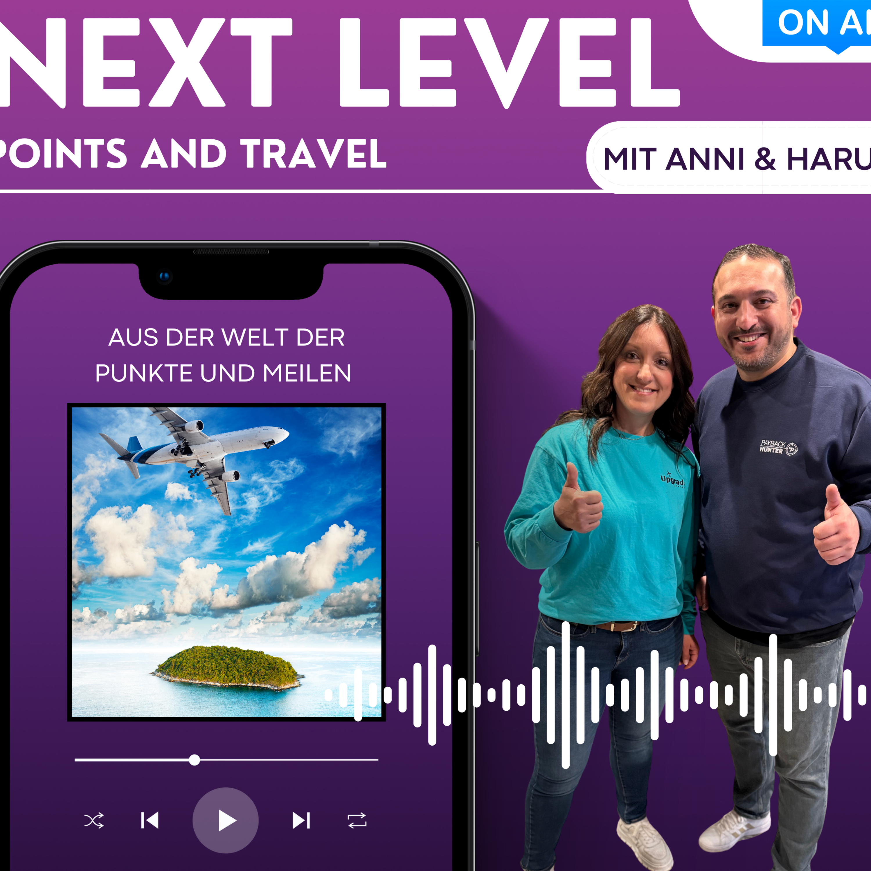 NEXT LEVEL - Points and Travel podcast artwork