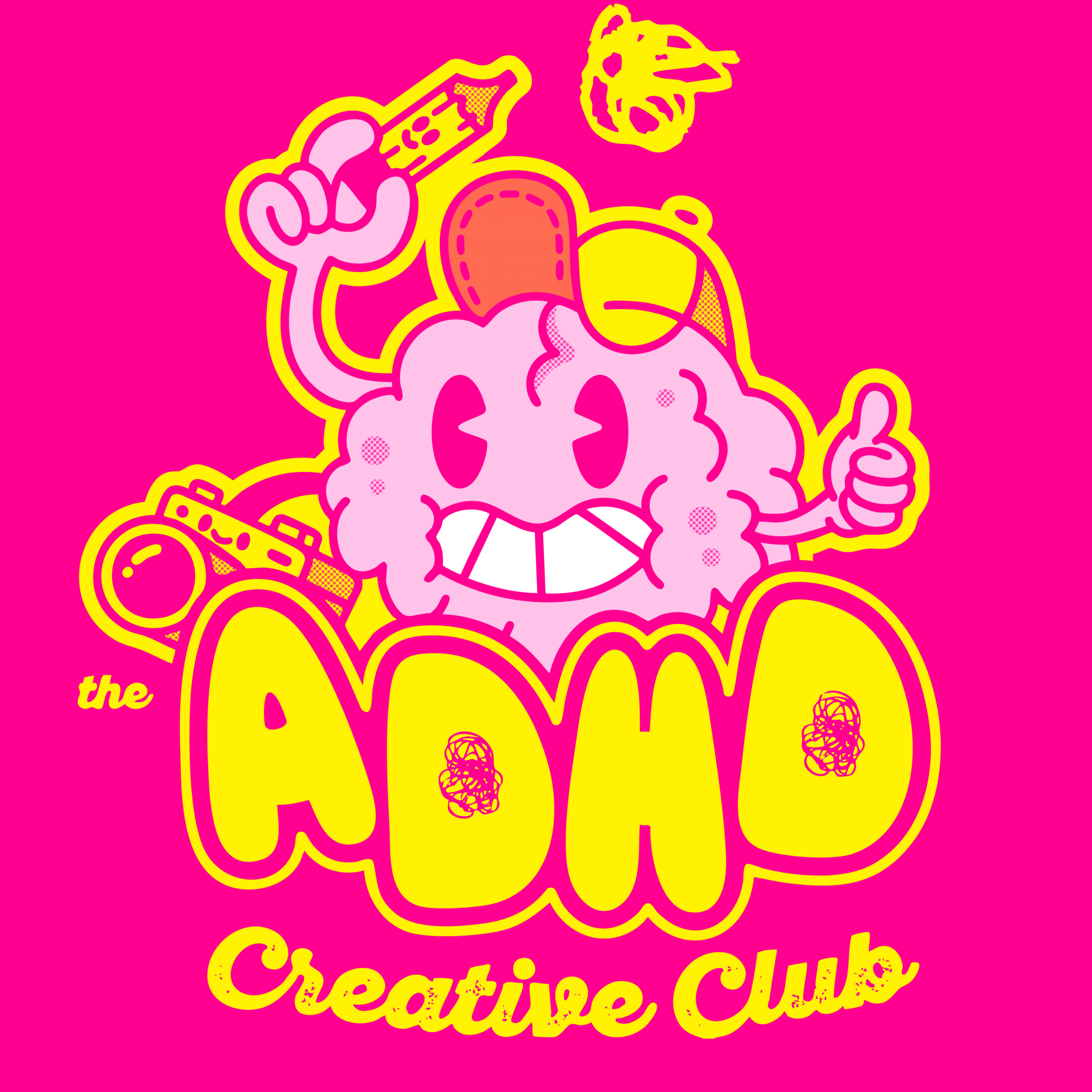 The ADHD Creative Club cover art