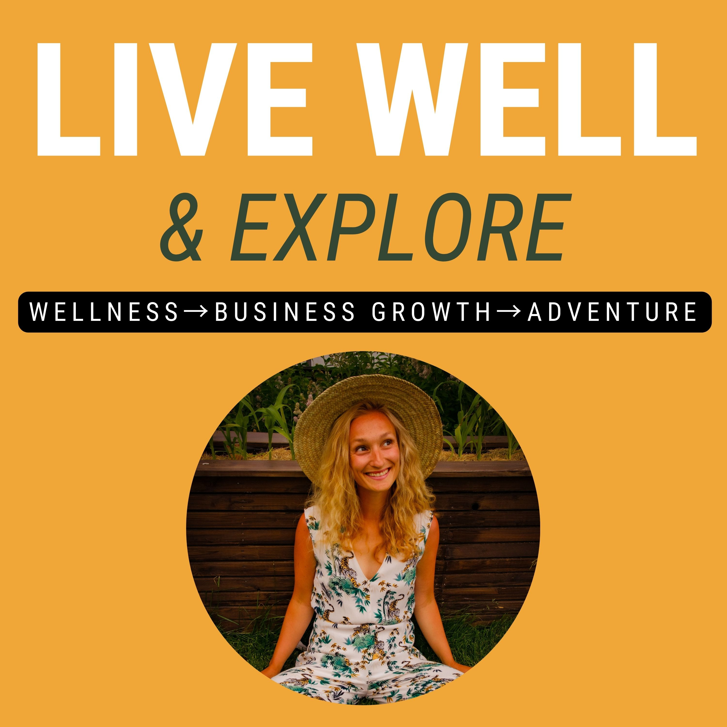 Live Well & Explore: Wellness, Business Growth, Adventure podcast artwork