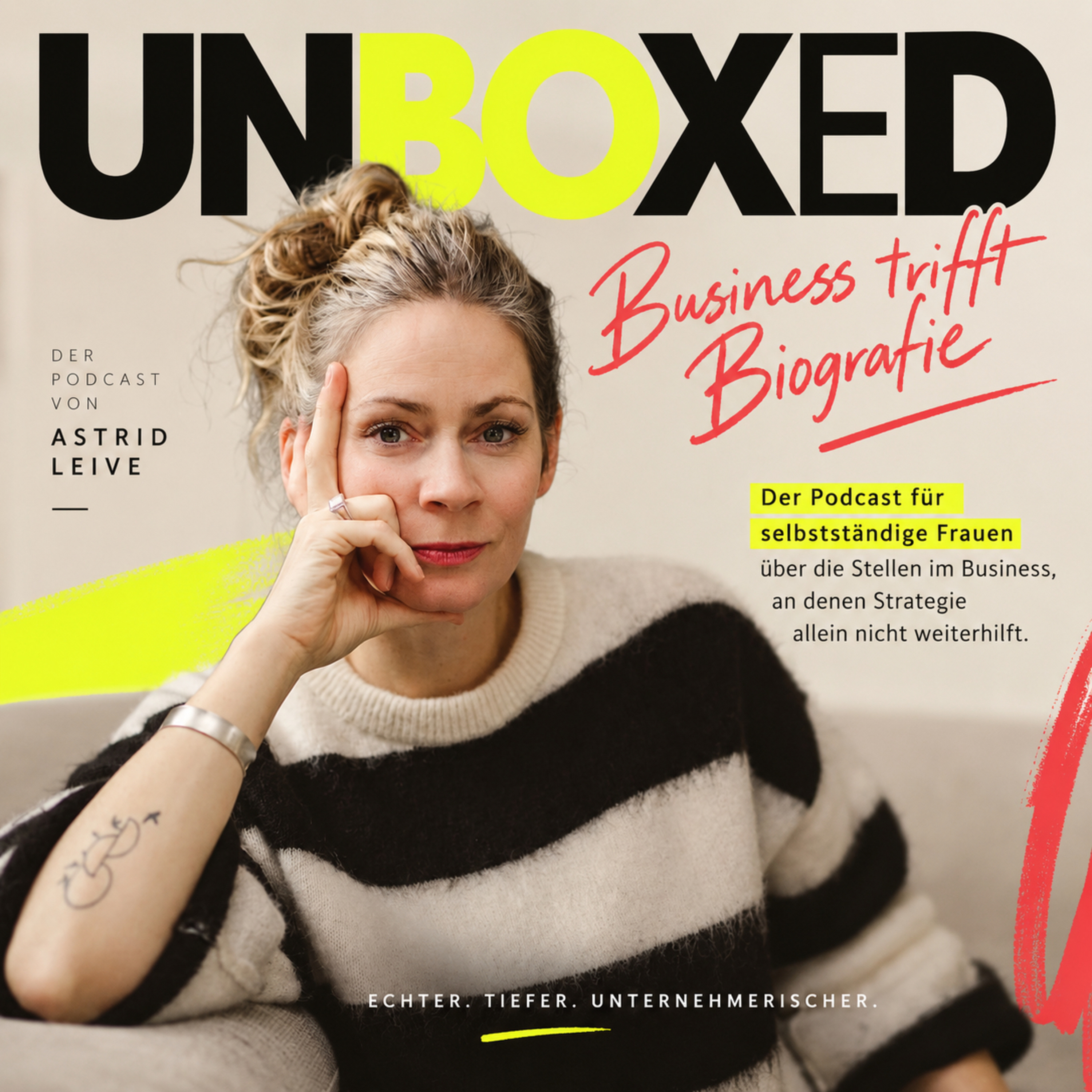 UNBOXED | Sprachnachricht von Astrid Business trifft Biografie