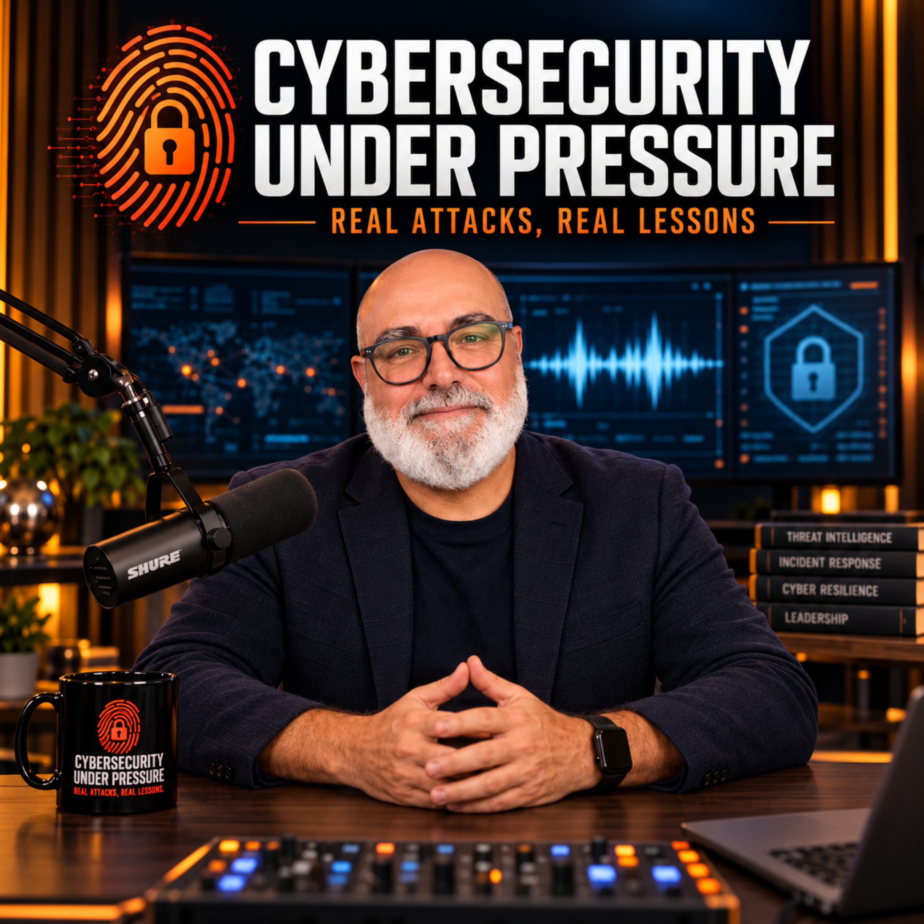 Artwork for Cybersecurity Under Pressure. Real Attacks, Real Lessons