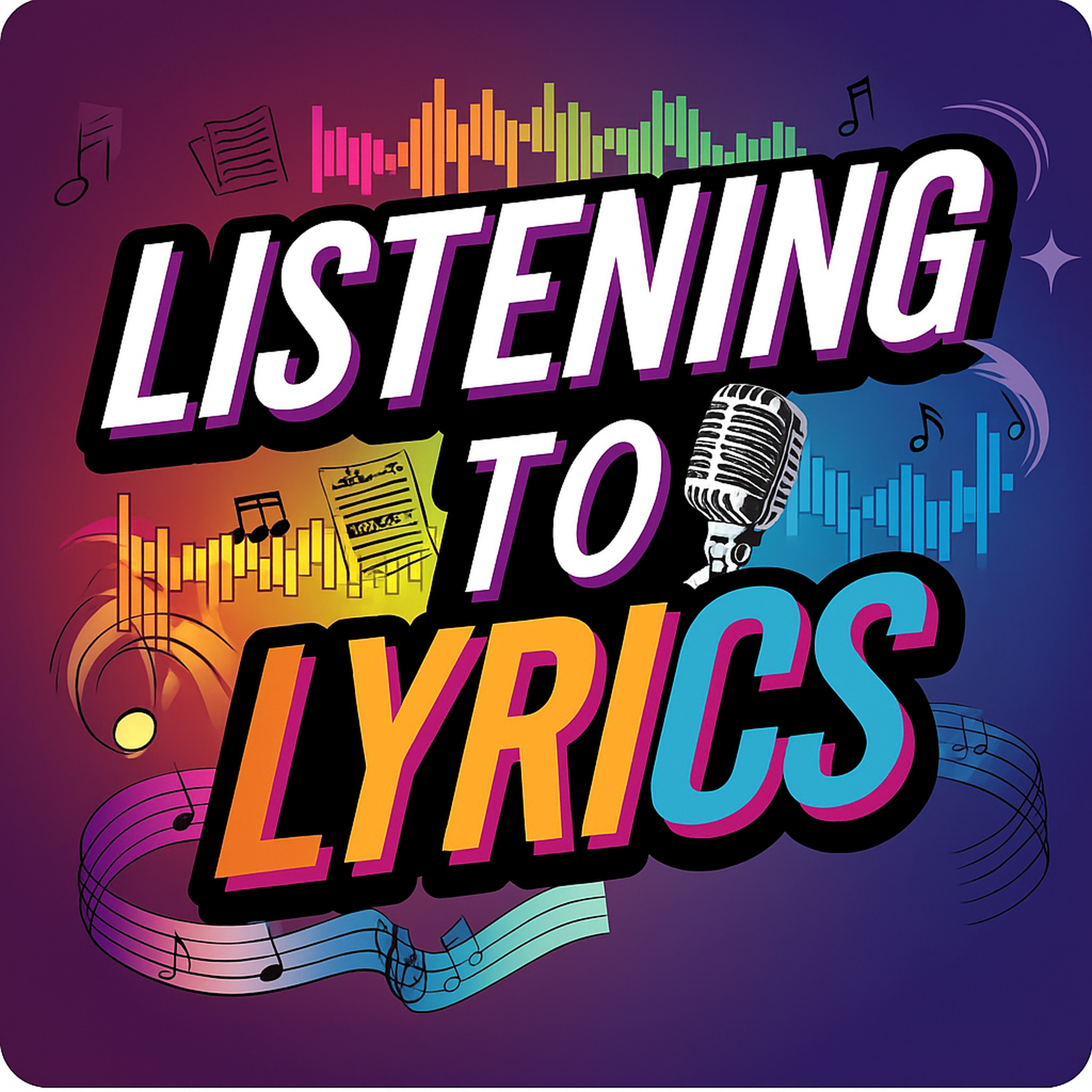 Listening to Lyrics cover art