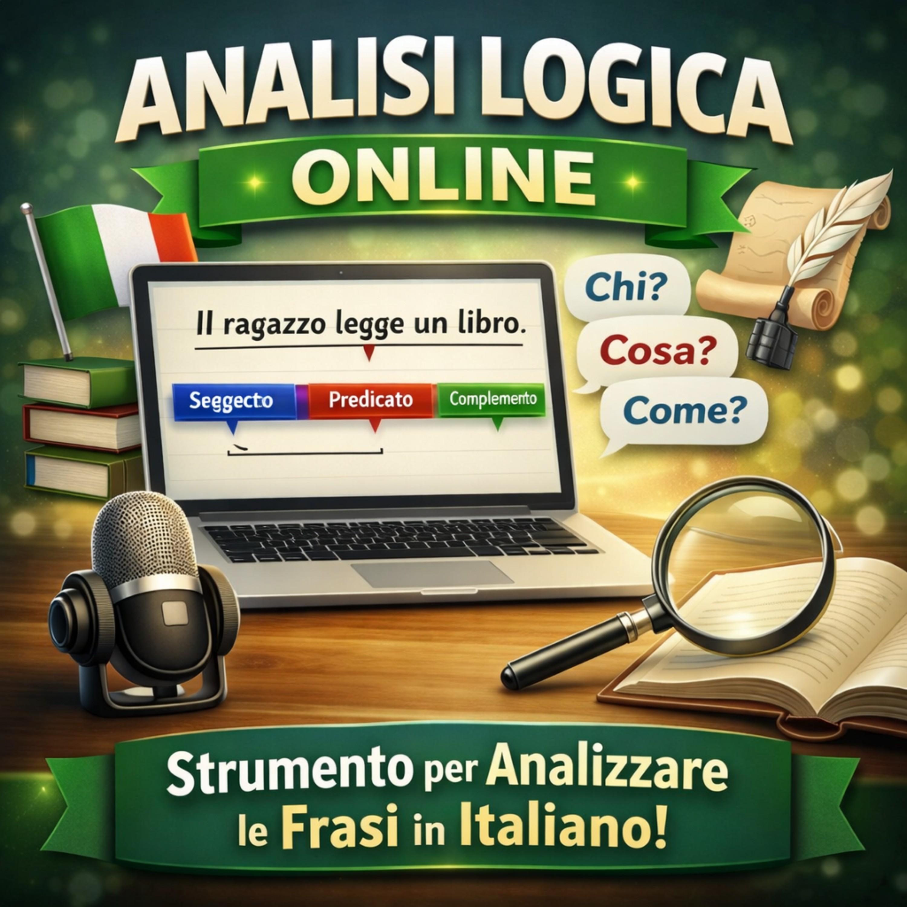 Struttura delle Frasi Italiane e Analisi Logica cover art