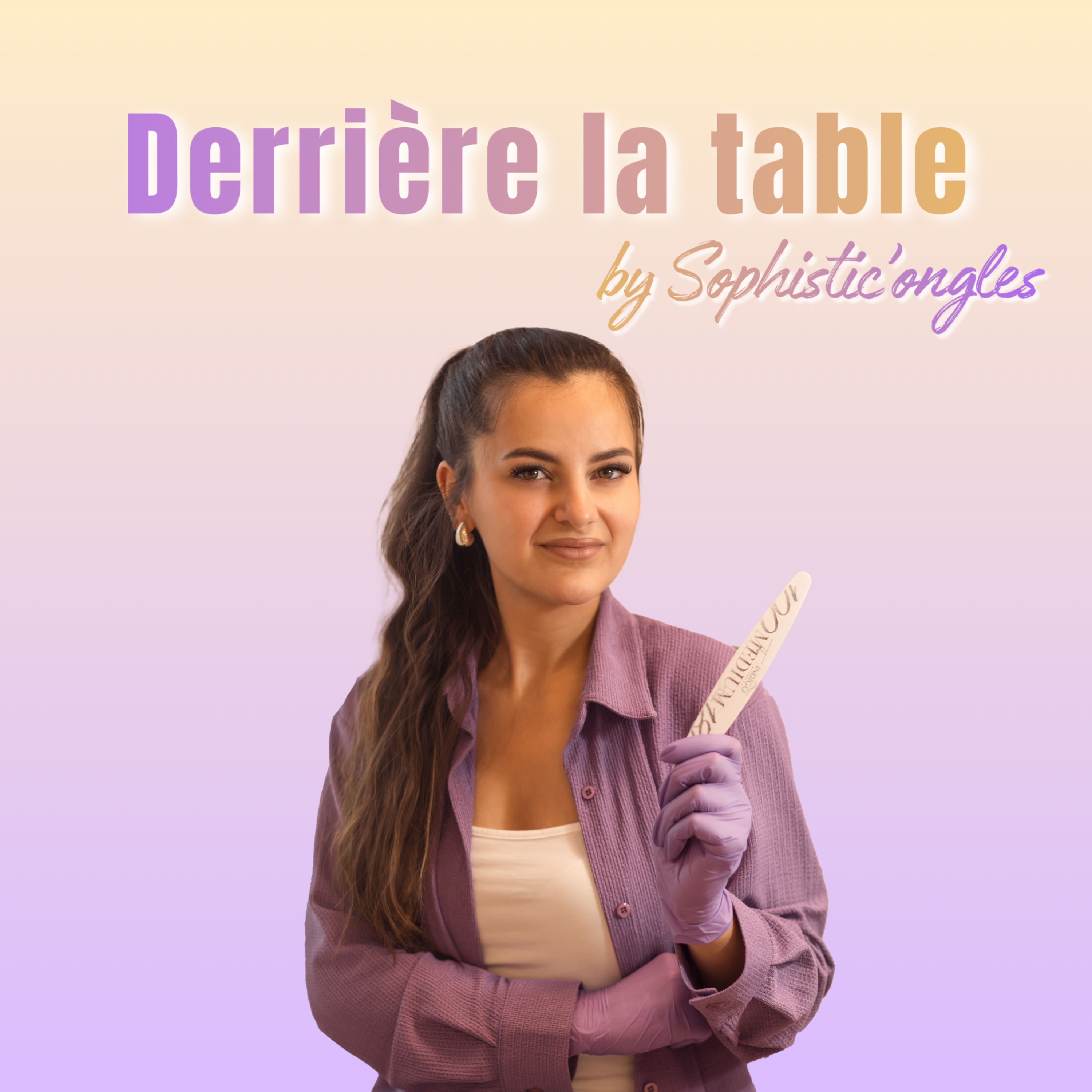Derrière la table cover art