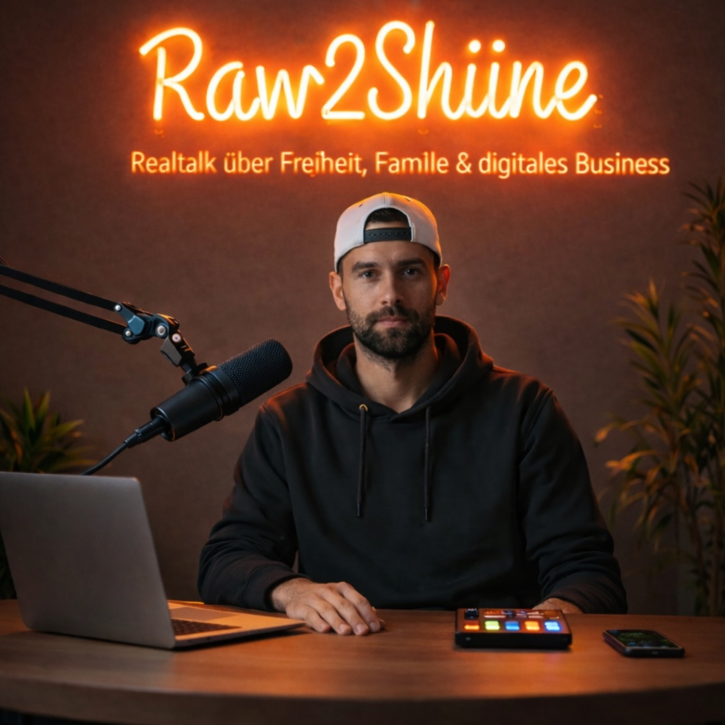 Raw2Shiine - Realtalk über Freiheit, Familie & digitales Business cover art