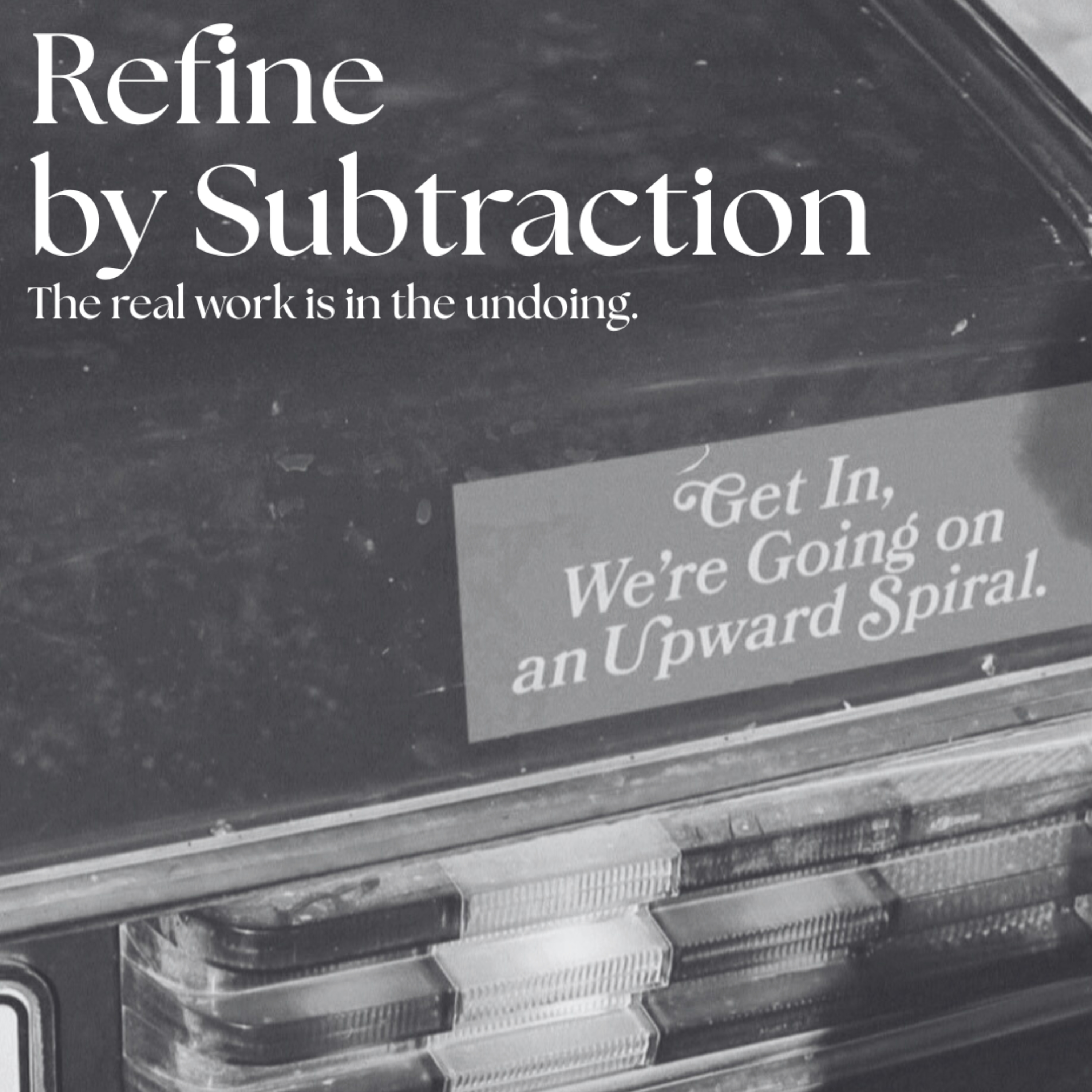 Refine By Subtraction cover art