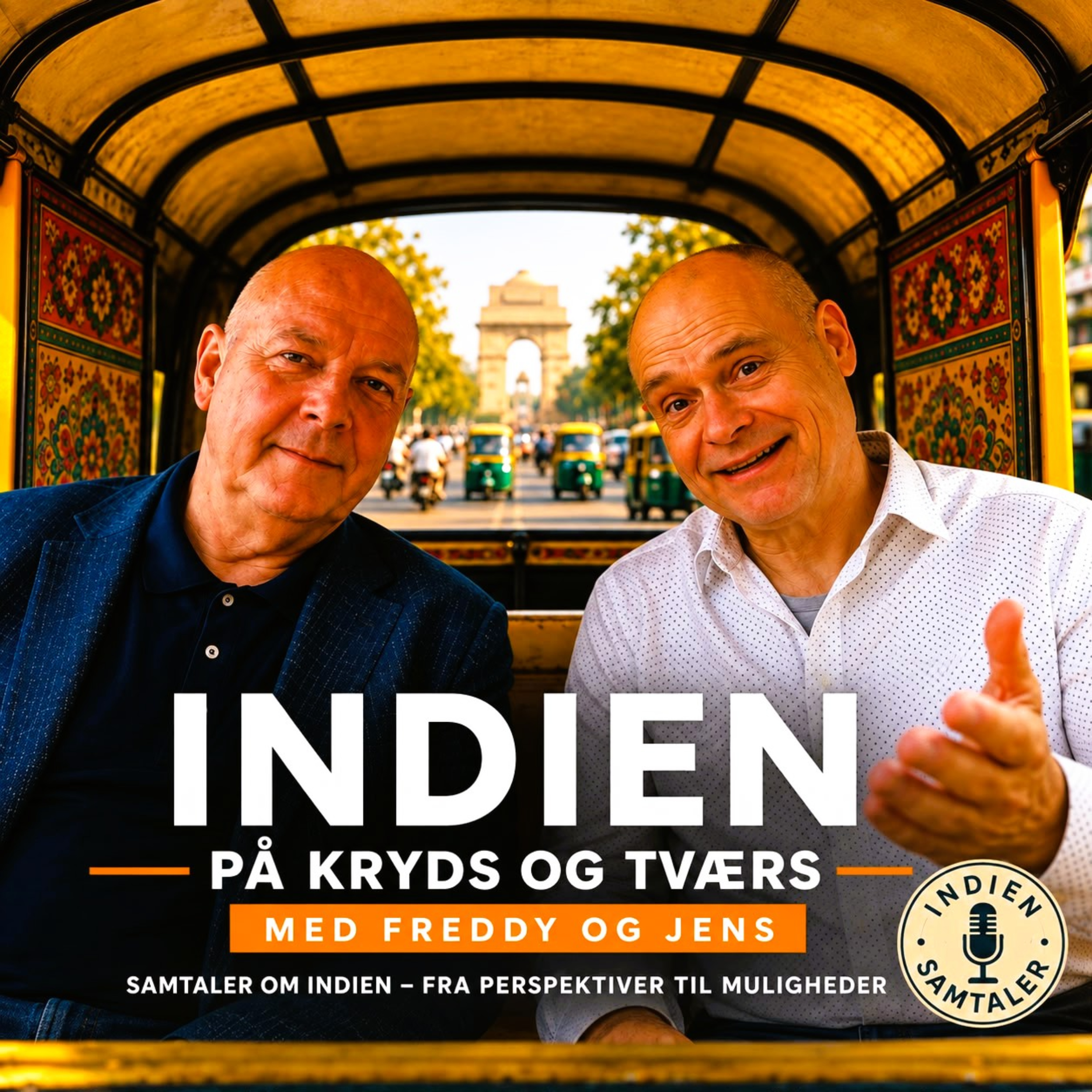 Indien på Kryds og Tværs - med Freddy og Jens af Freddy Svane og Jens Bache