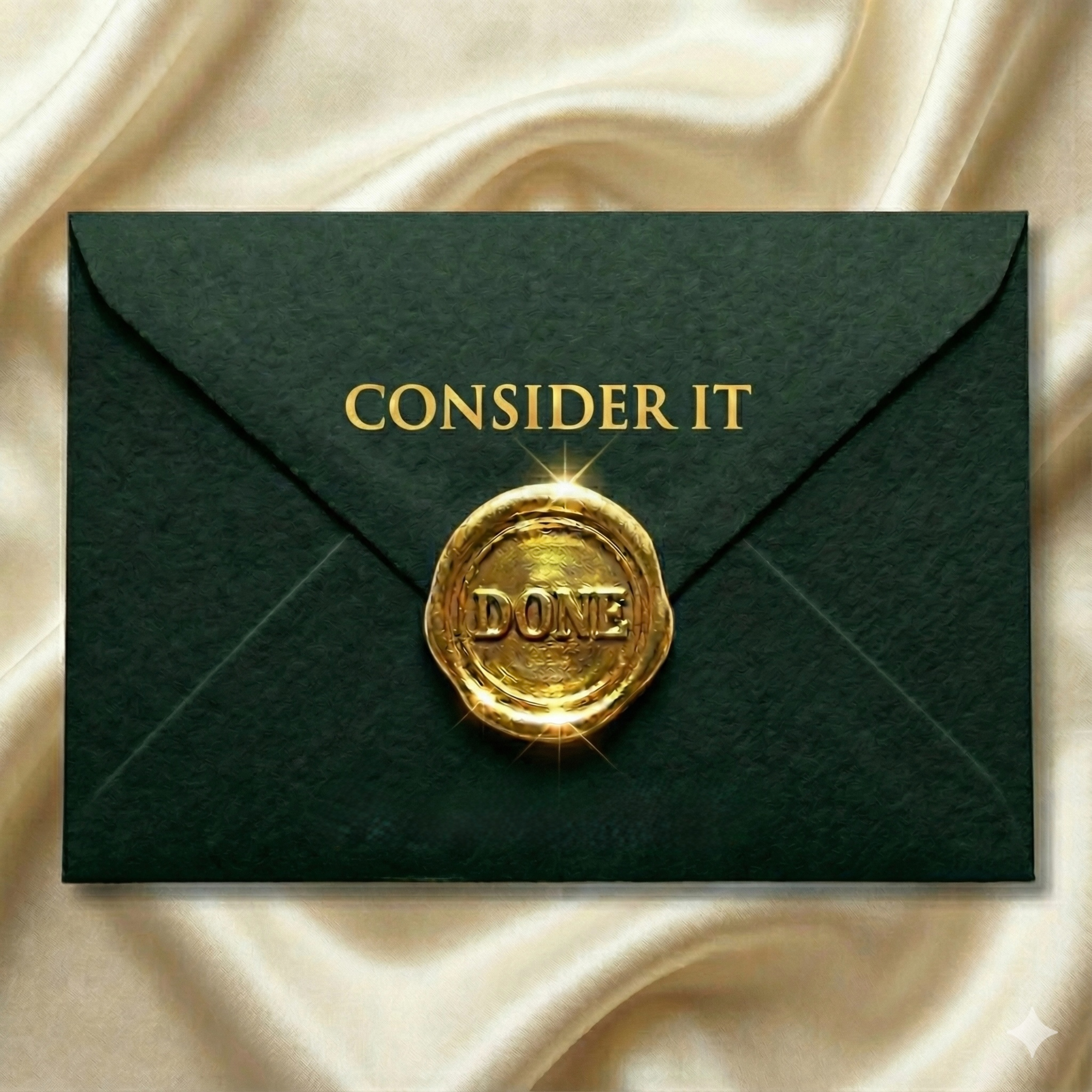 Consider It Done cover art