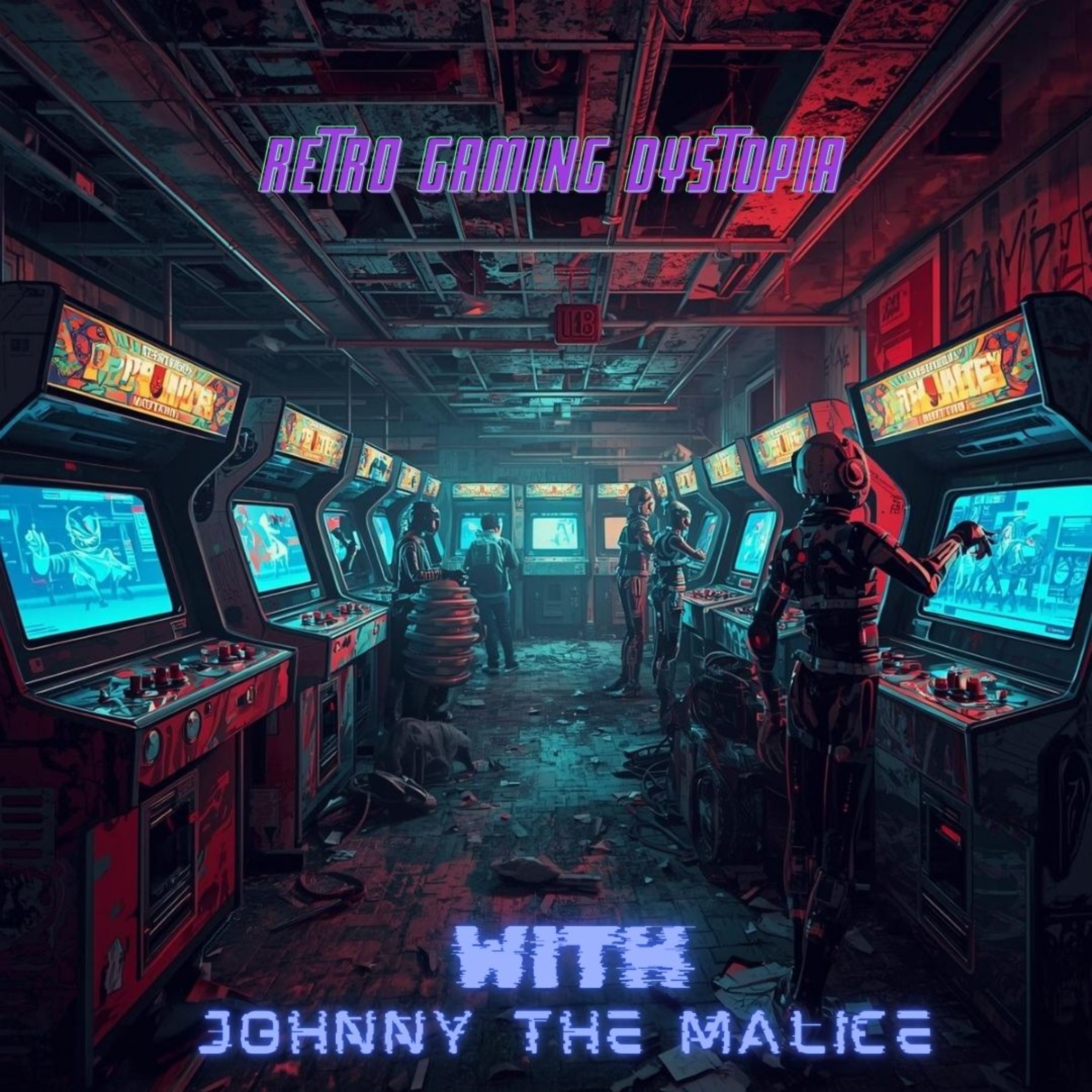 Retro Gaming Dystopia cover art