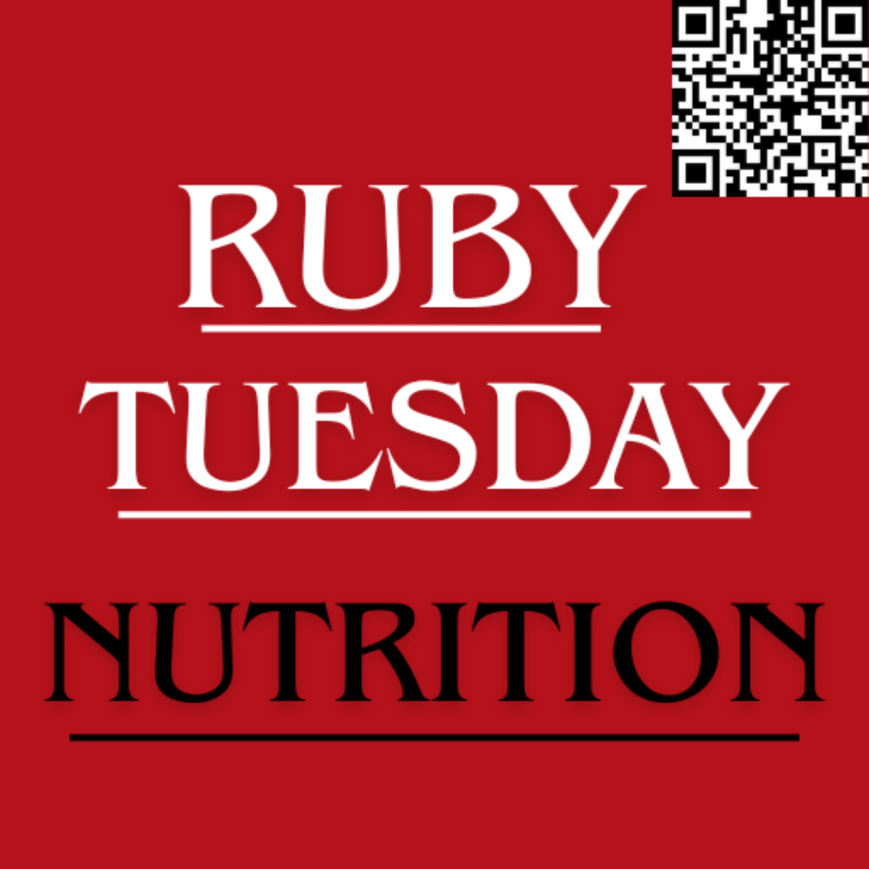 Ruby Tuesday Nutrition Information cover art