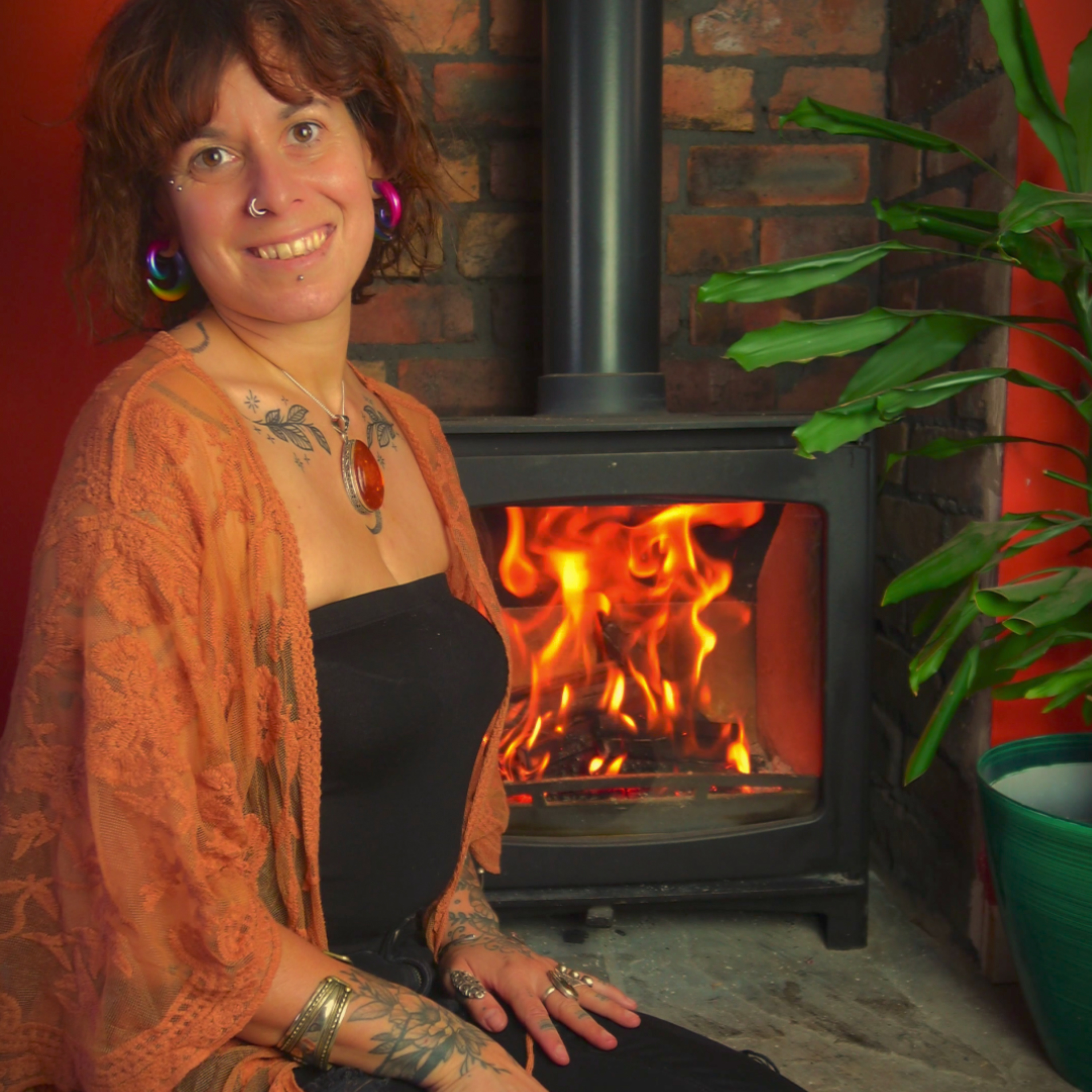 Fireside ASMR cover art