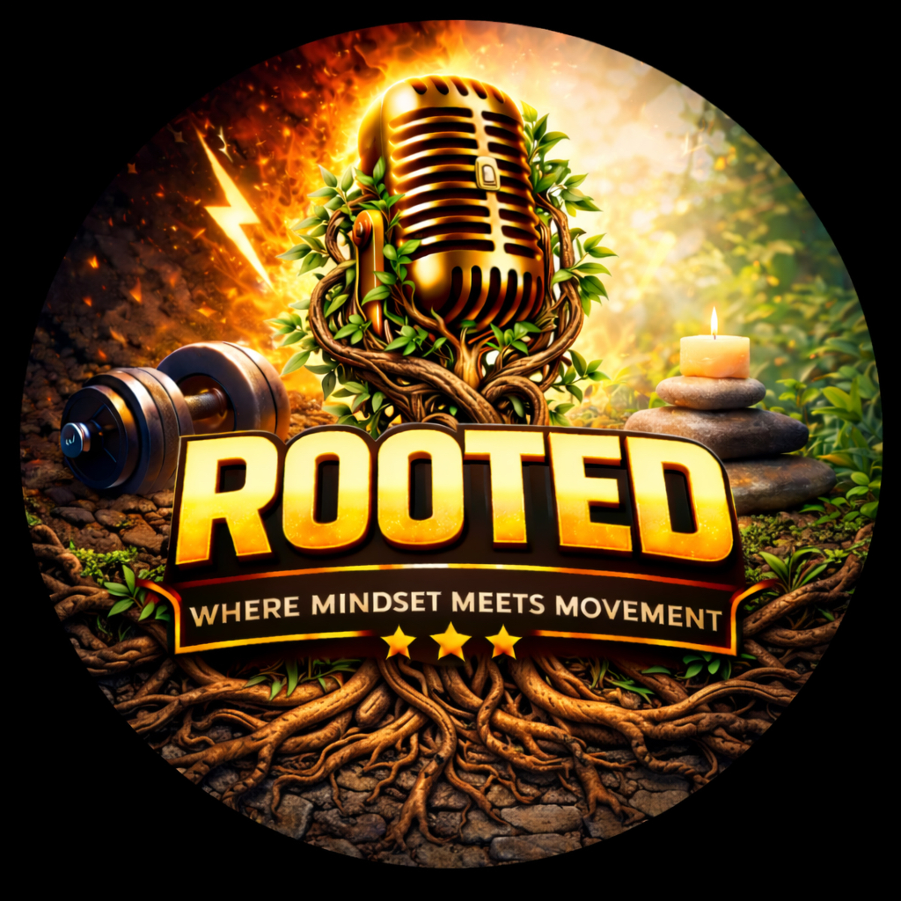 Rooted cover art