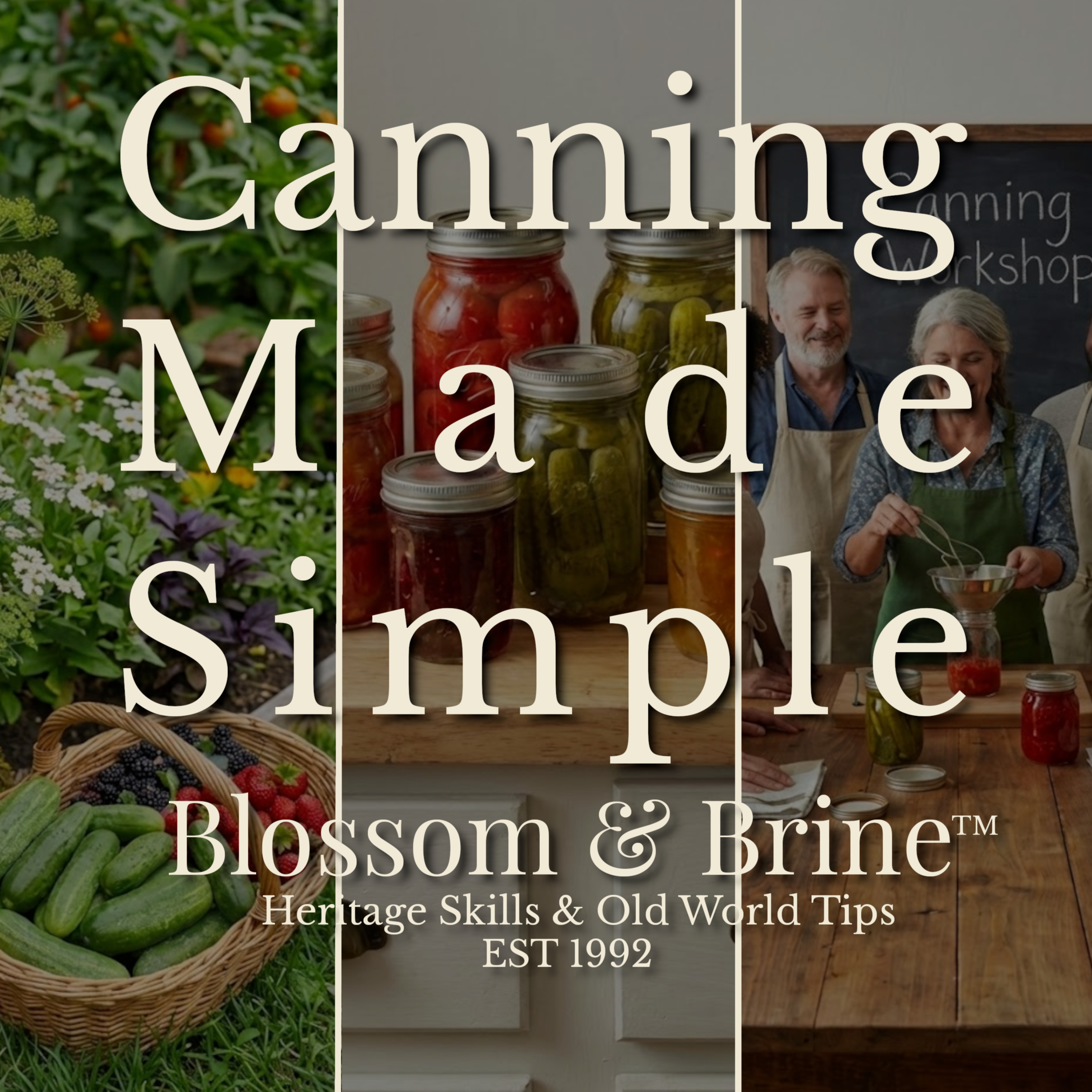 Blossom & Brine: Canning Made Simple cover art