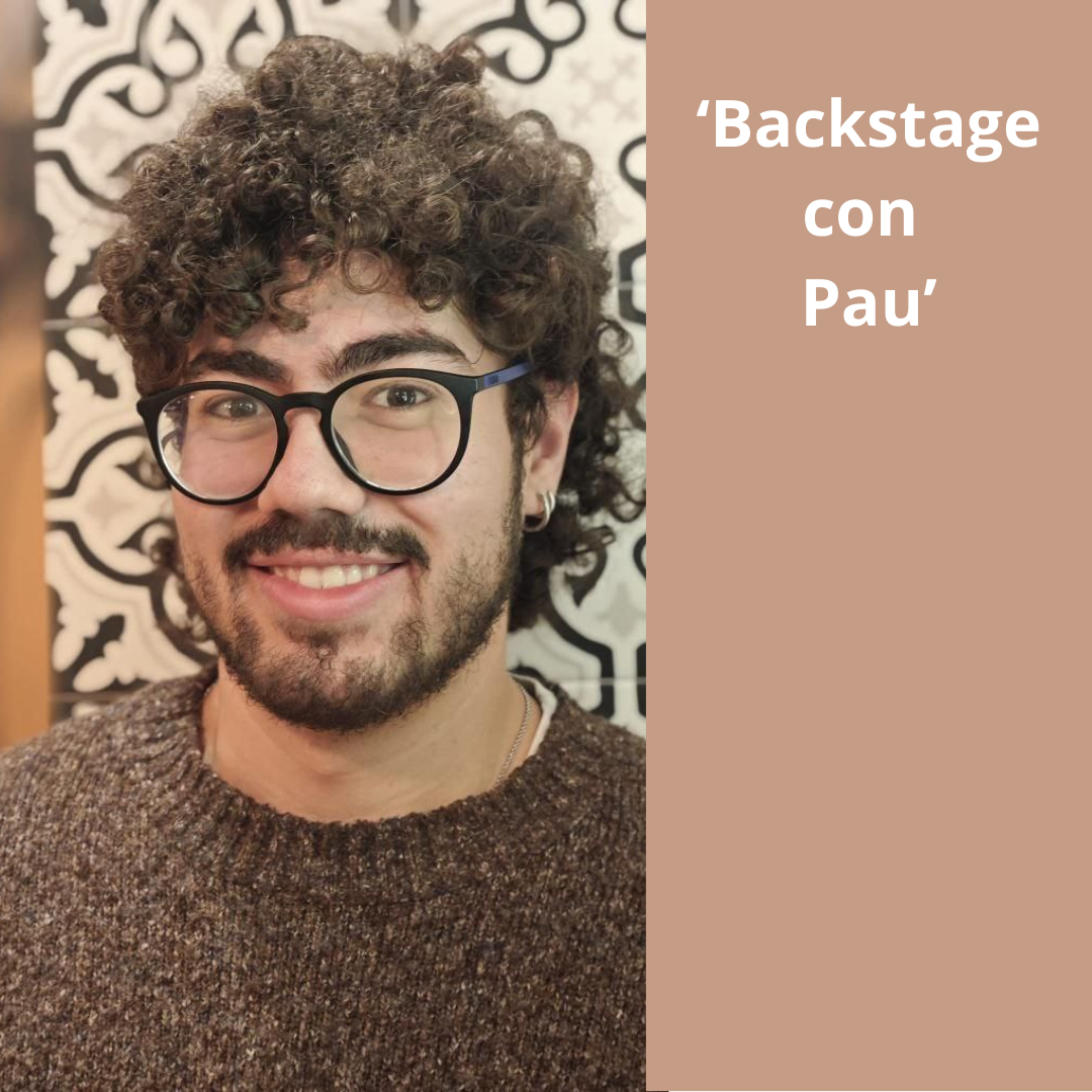 Backstage con Pau cover art