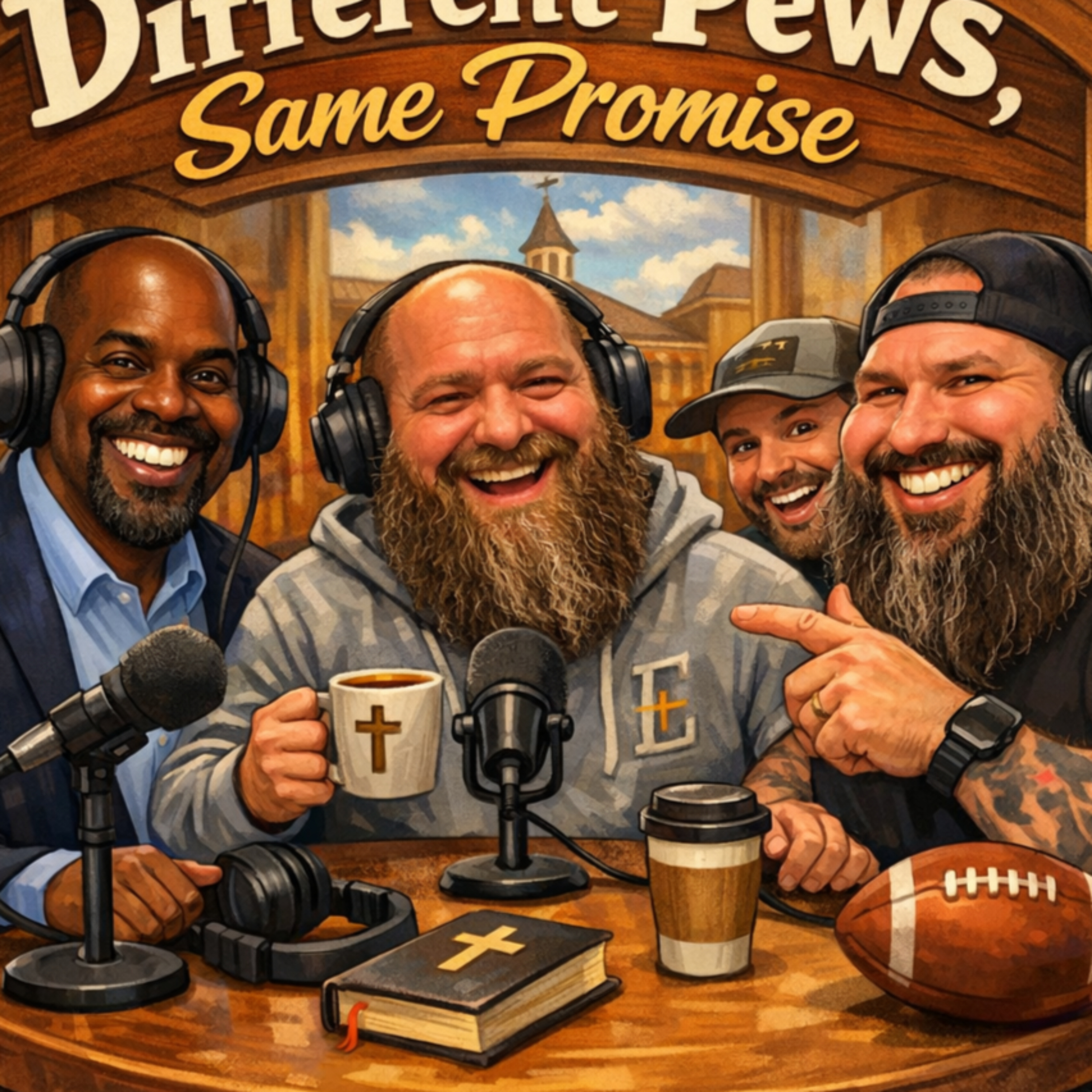 Different Pews, Same Promise cover art