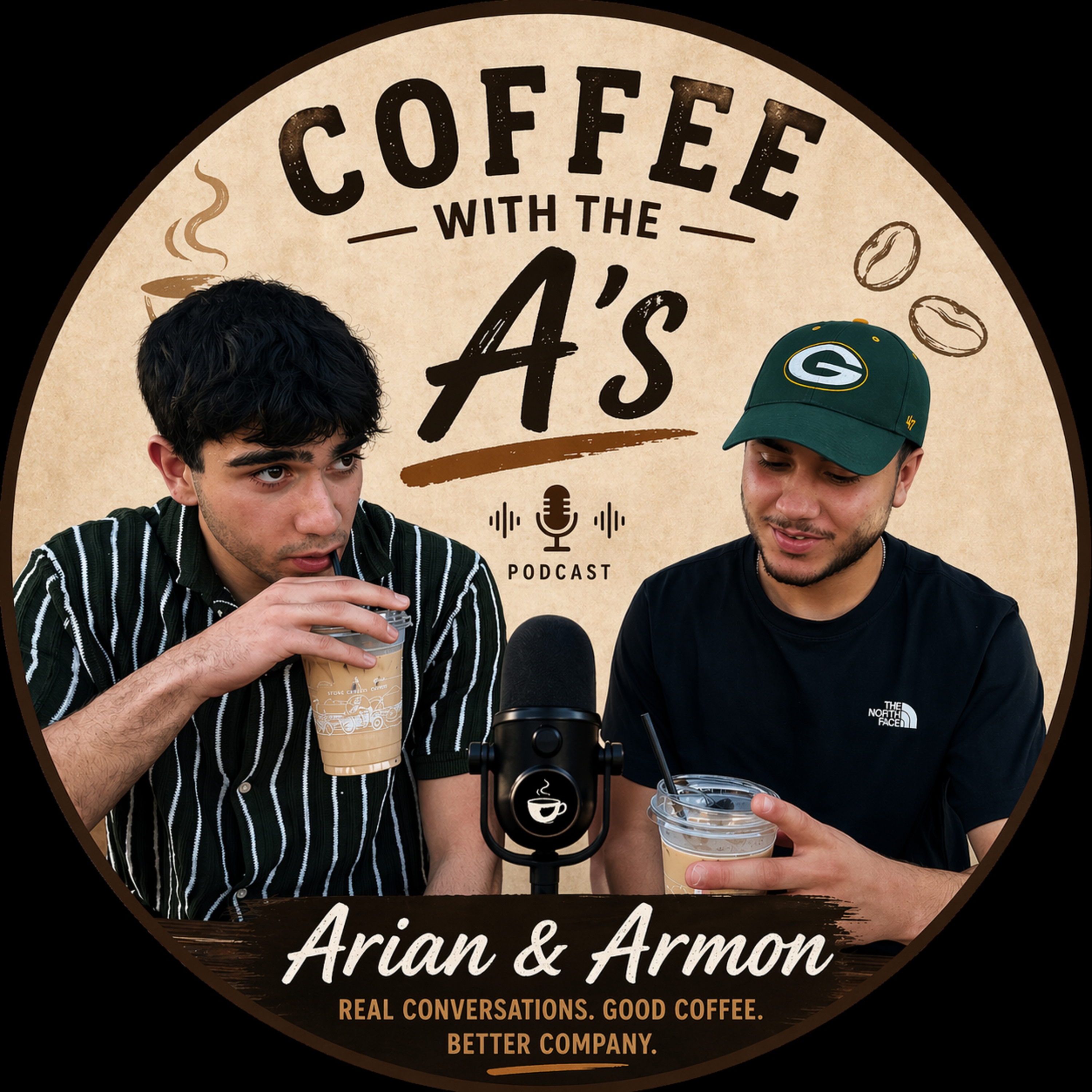 Coffee with the A’s podcast artwork