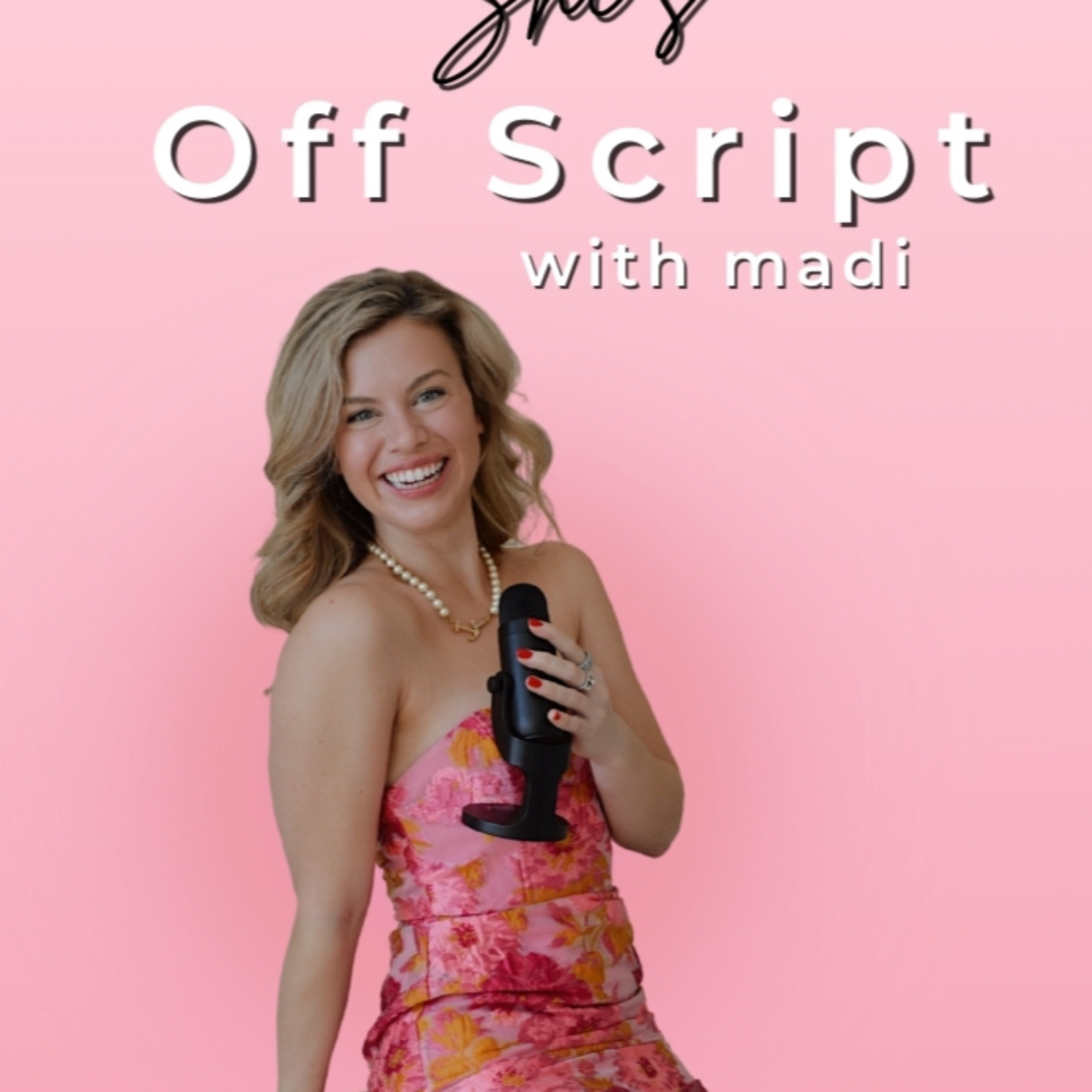 She's off script cover art