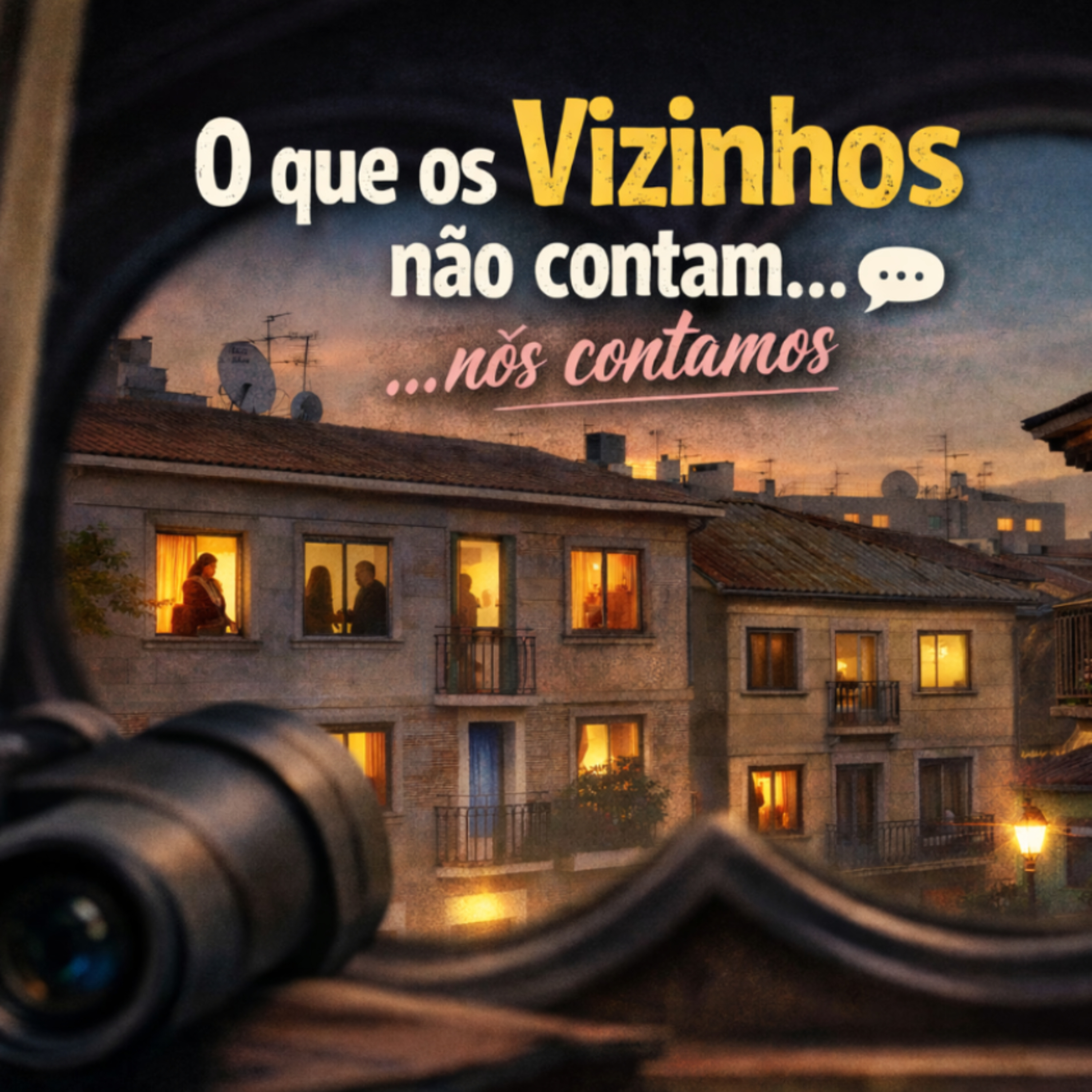 O que os vizinhos não contam... Nós contamos cover art