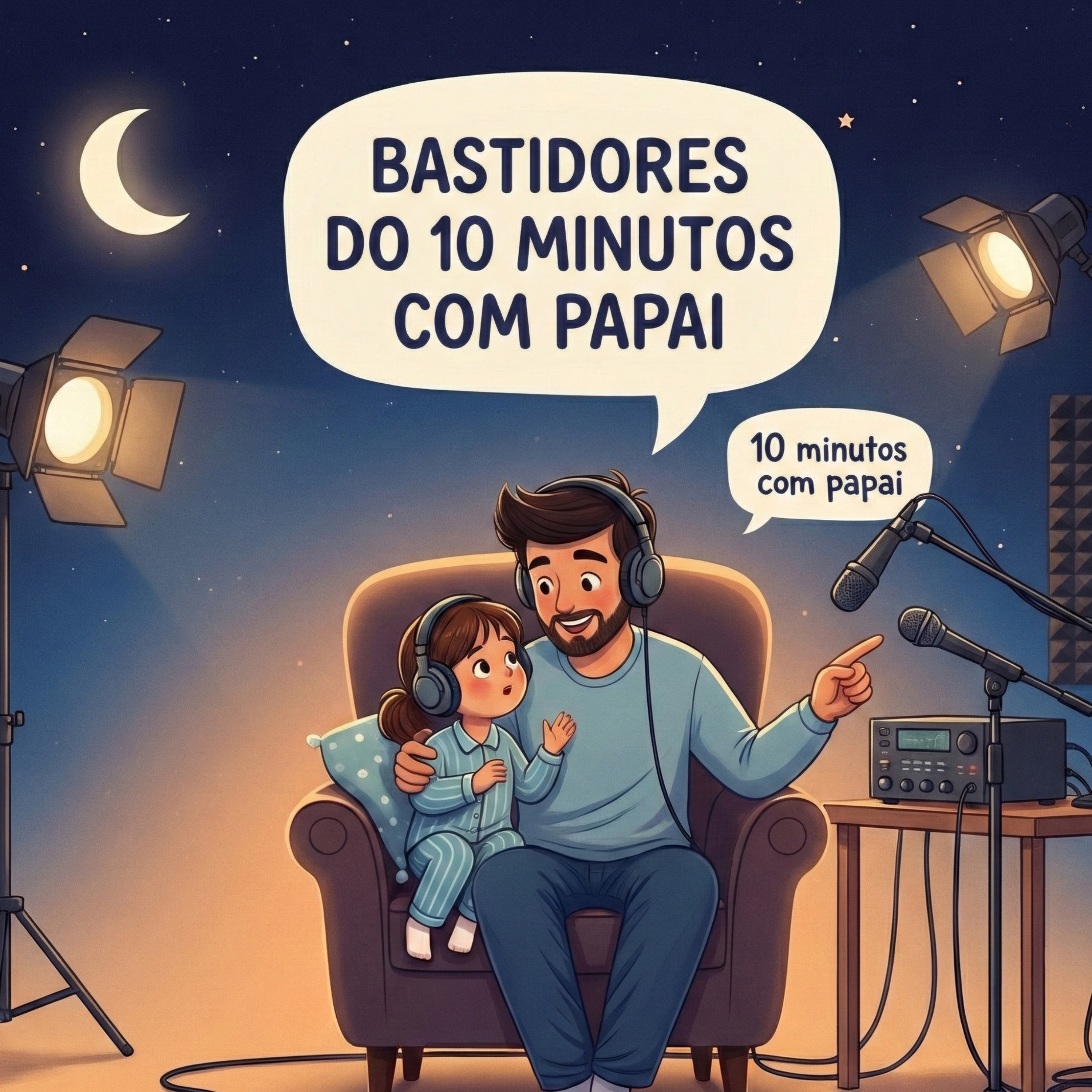 10 Minutos com Papai (Para ouvir antes dos filhos) cover art