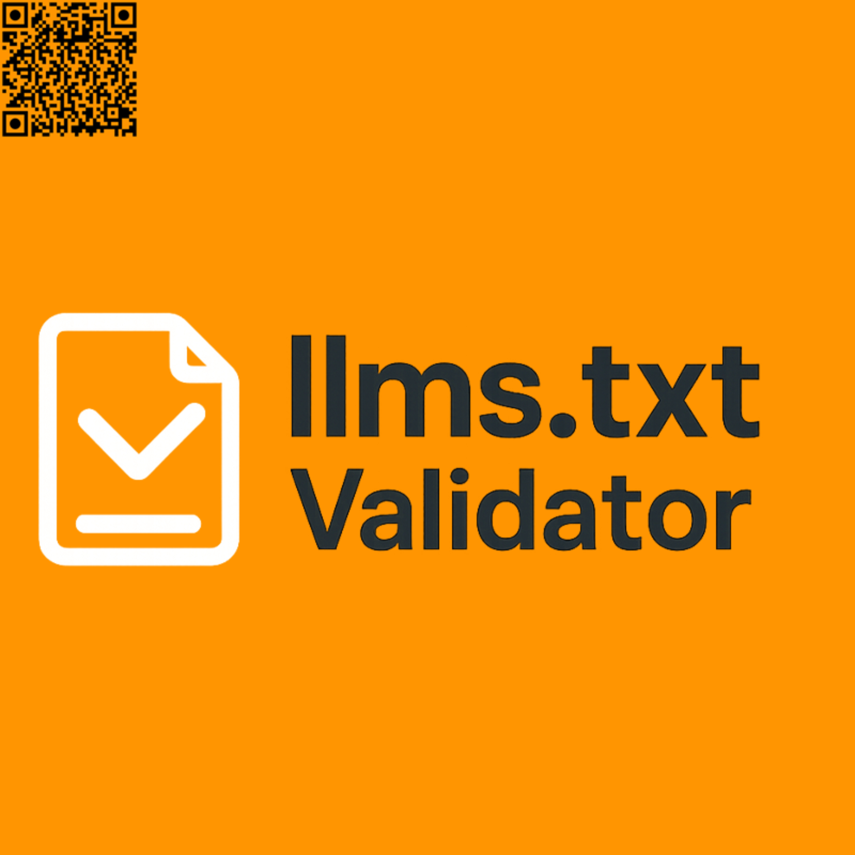 LLMS txt Validator cover art