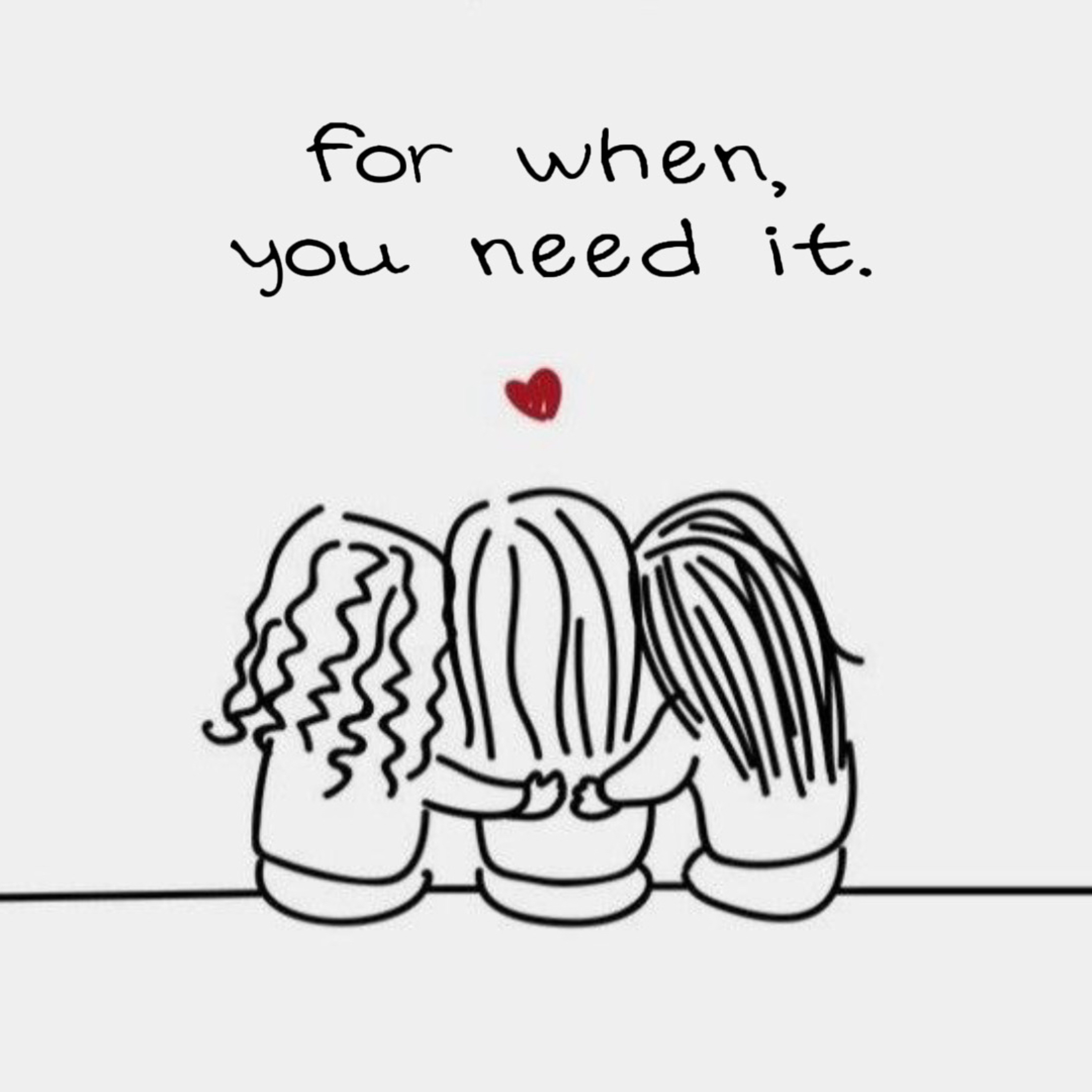 For When You Need It cover art