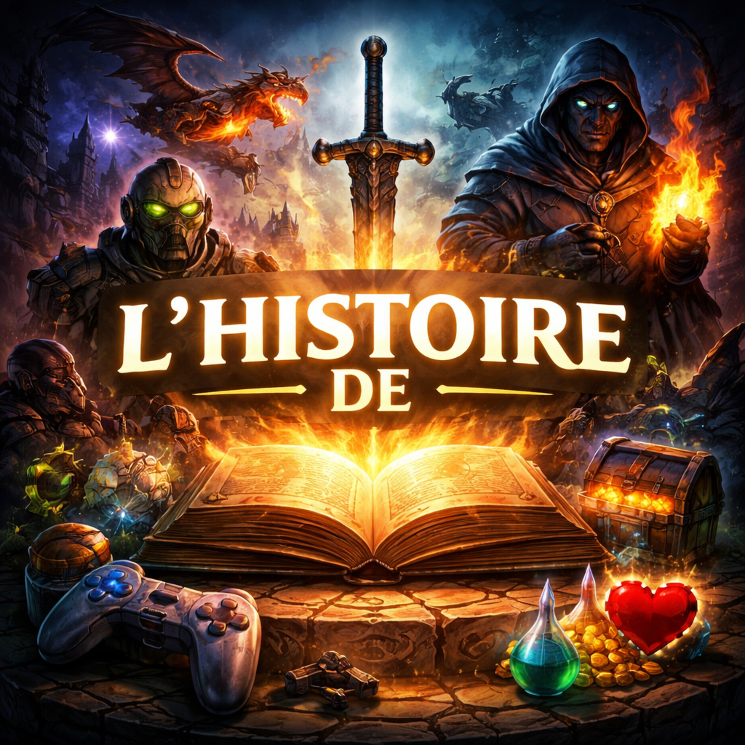 L’histoire de… - Podcast lore jeux vidéo et RPG podcast artwork