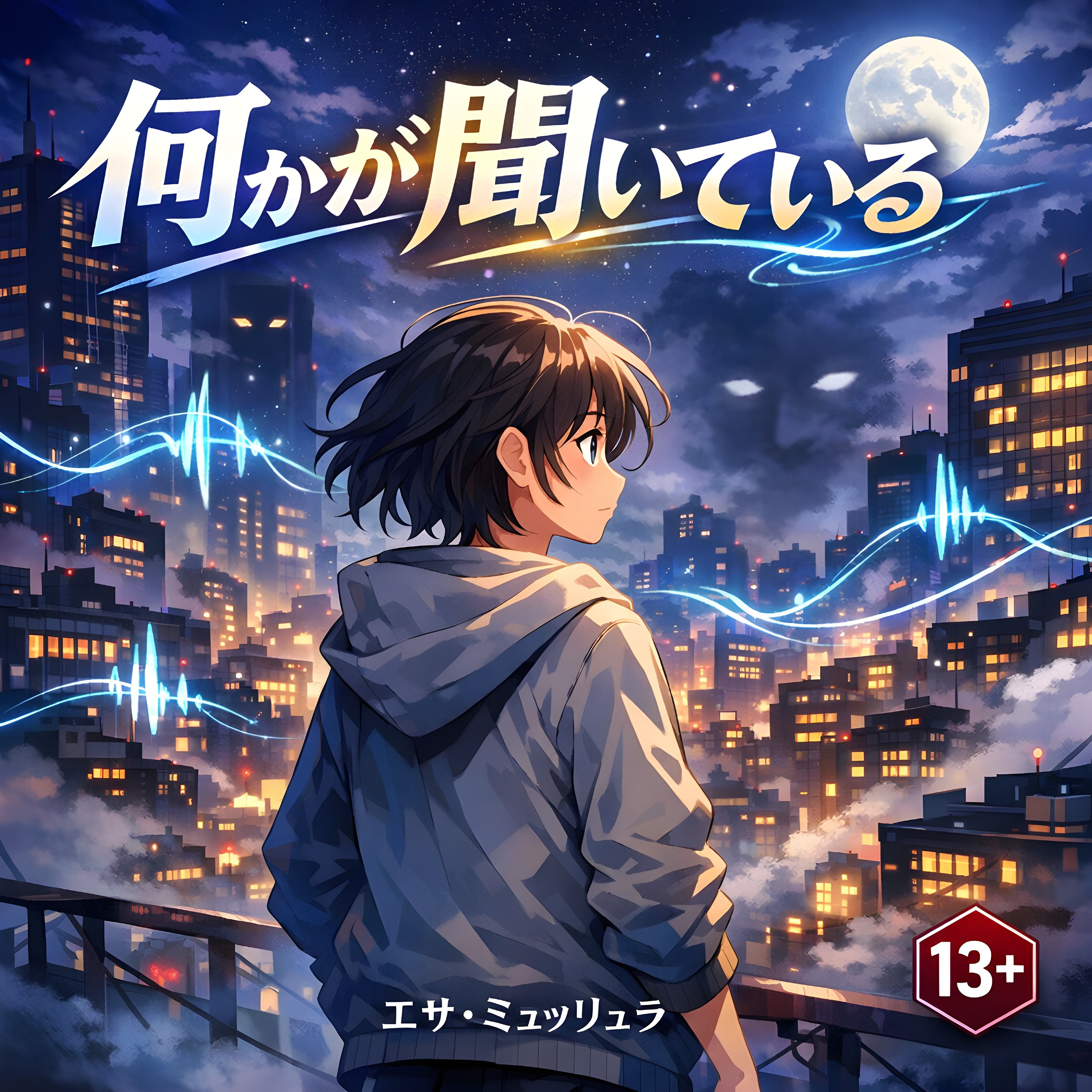 何かが聞いている cover art