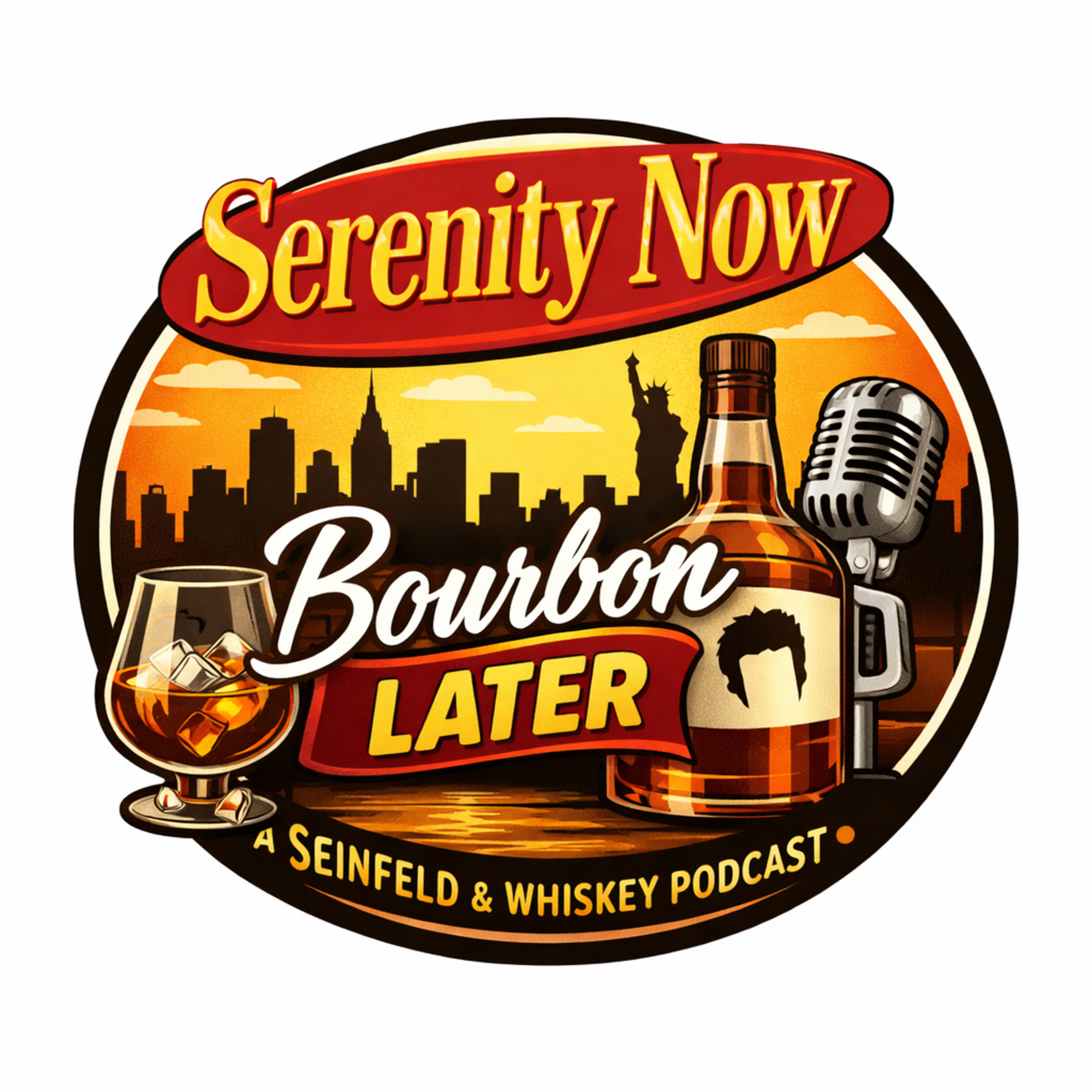 Serenity Now, Bourbon Later - A Seinfeld and Whiskey Podcast cover art