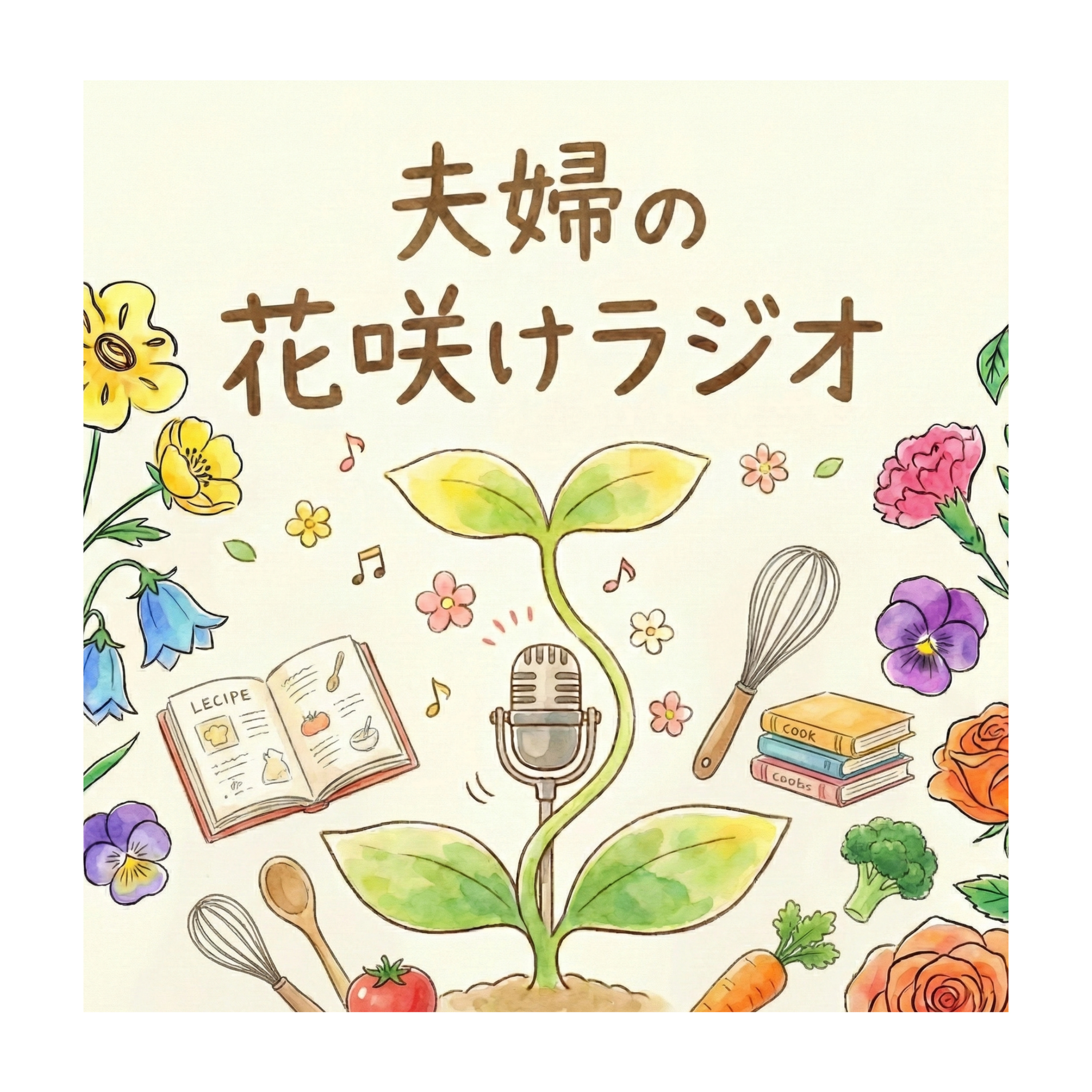 夫婦の花咲けラジオ
