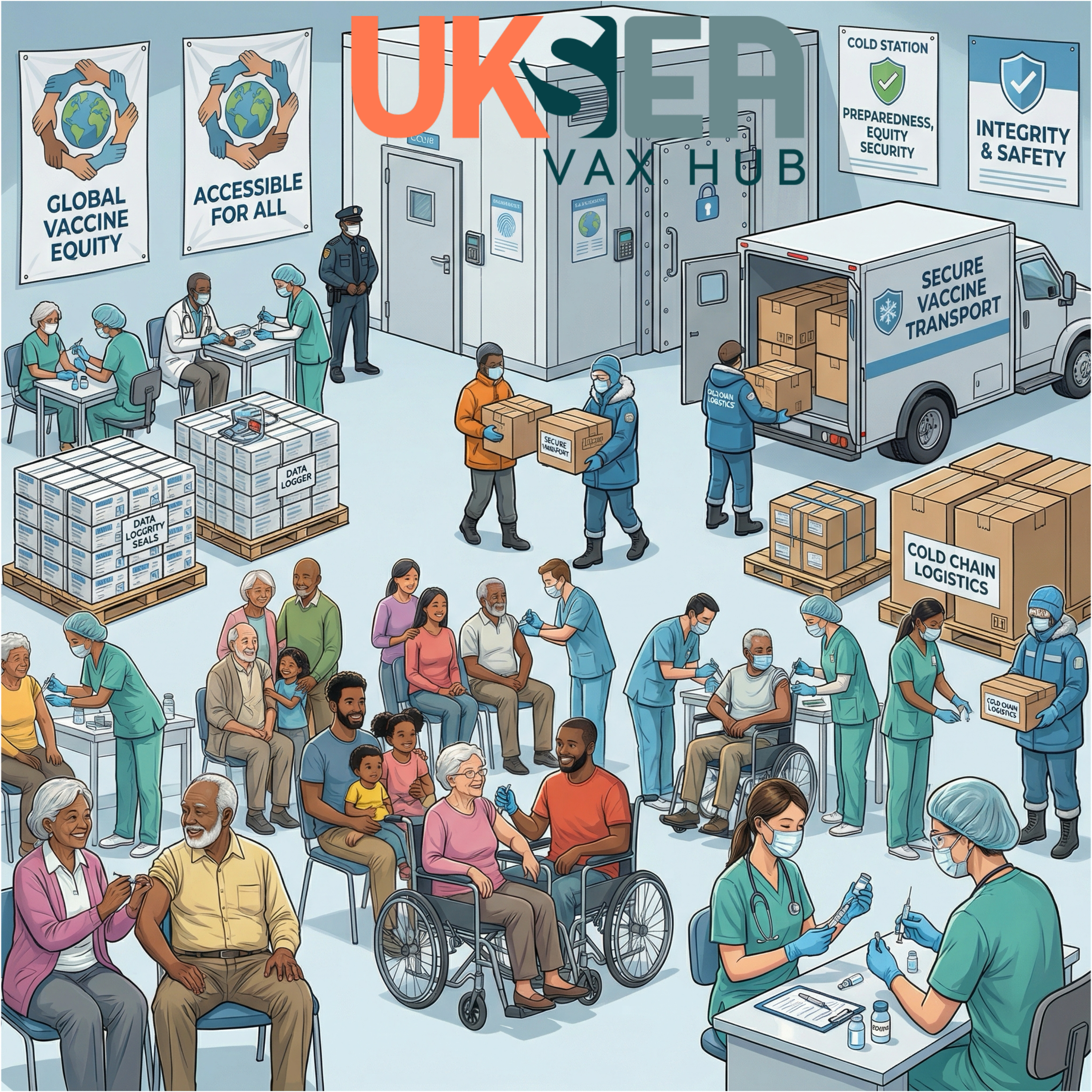 UK-SEA Vax Hub Podcast cover art