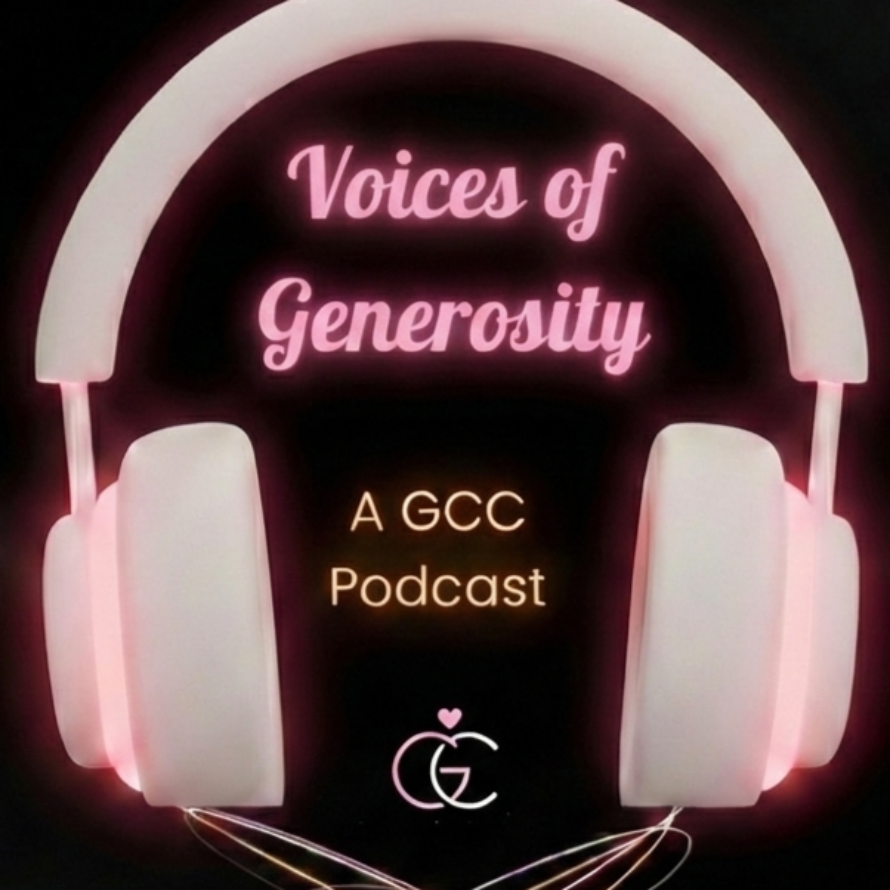 "Voices of Generosity" - A GCC Pod podcast artwork