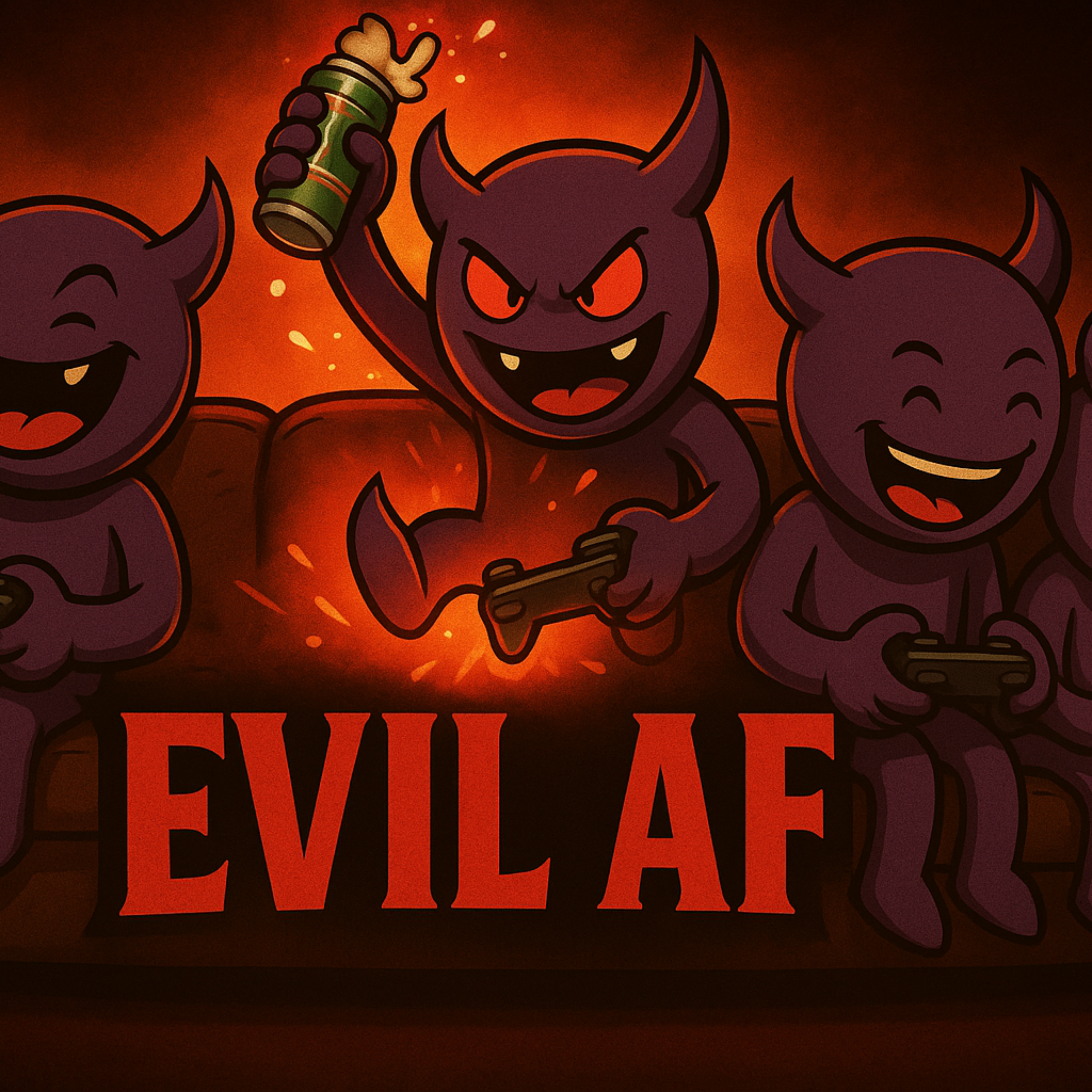 Evil AF Gaming Podcast cover art