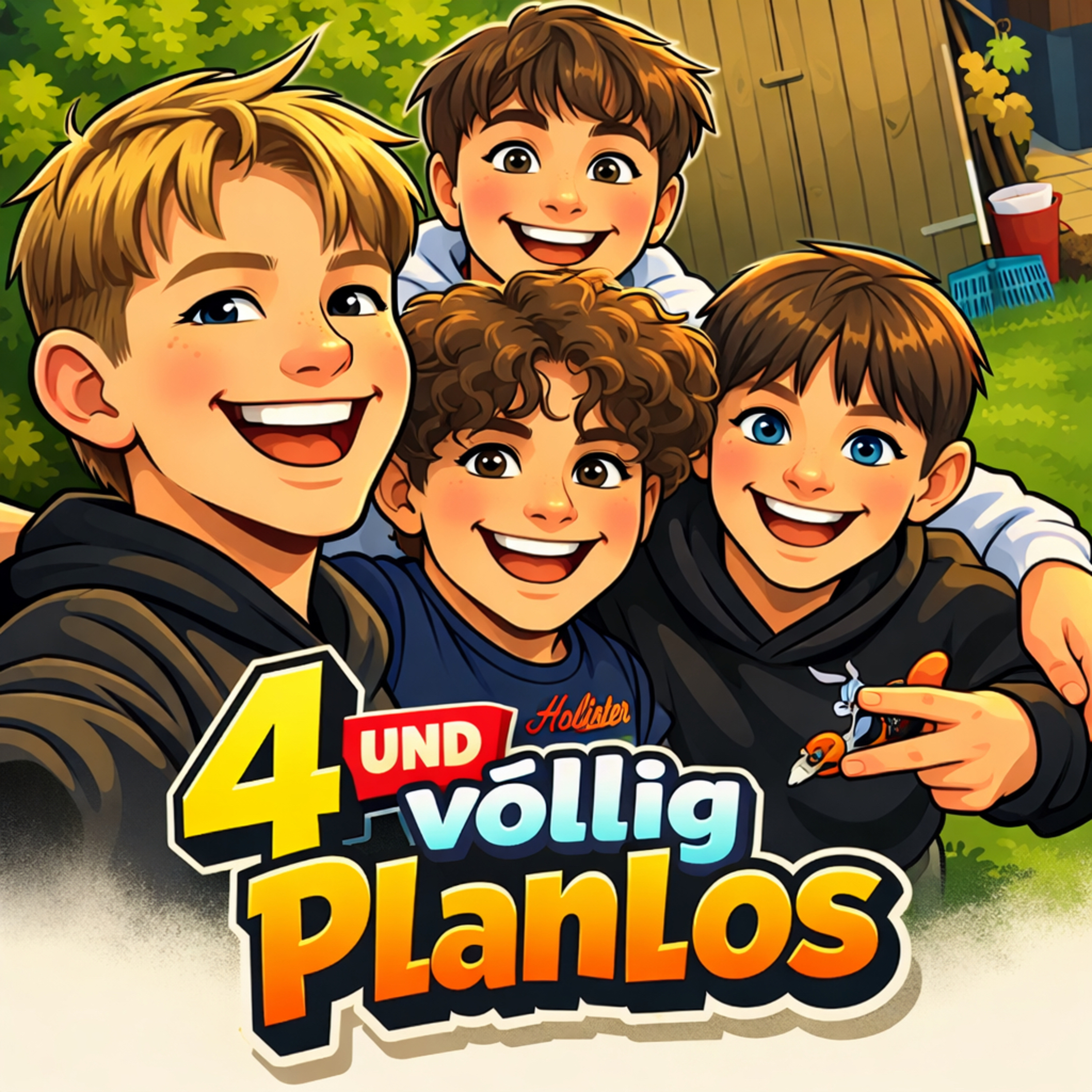Vier und völlig planlos 📸 podcast artwork