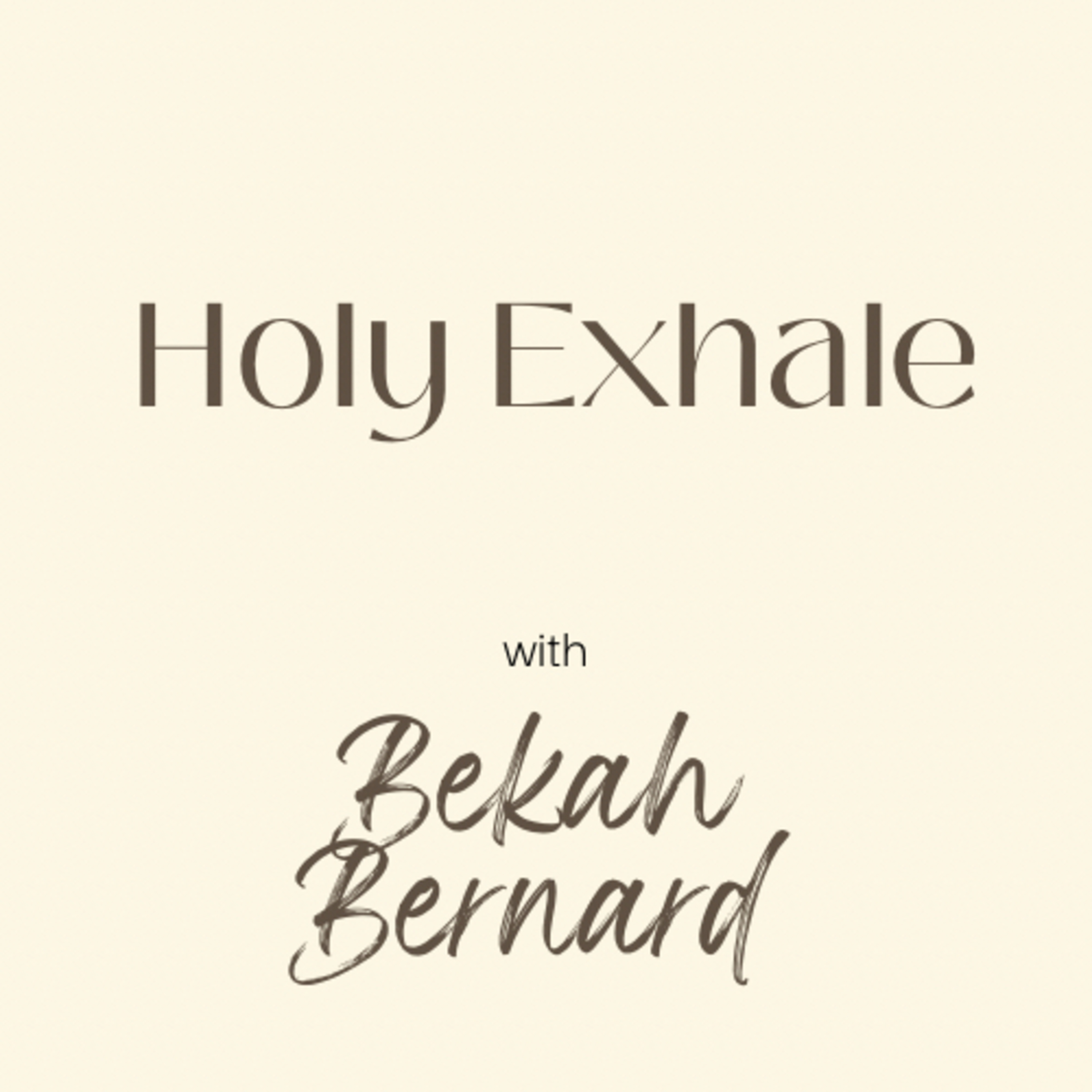 Holy Exhale cover art