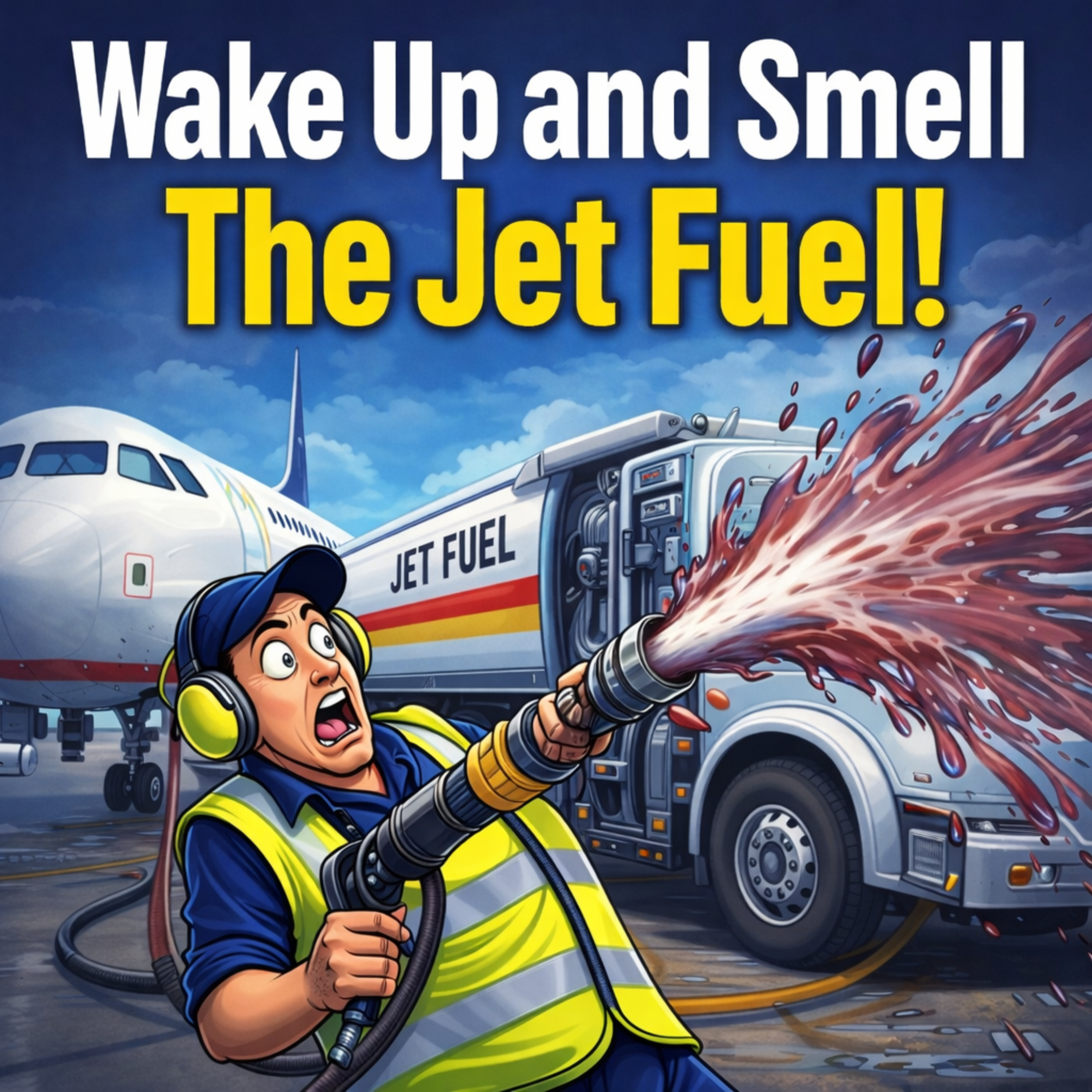Wake Up and Smell The Jet Fuel! cover art