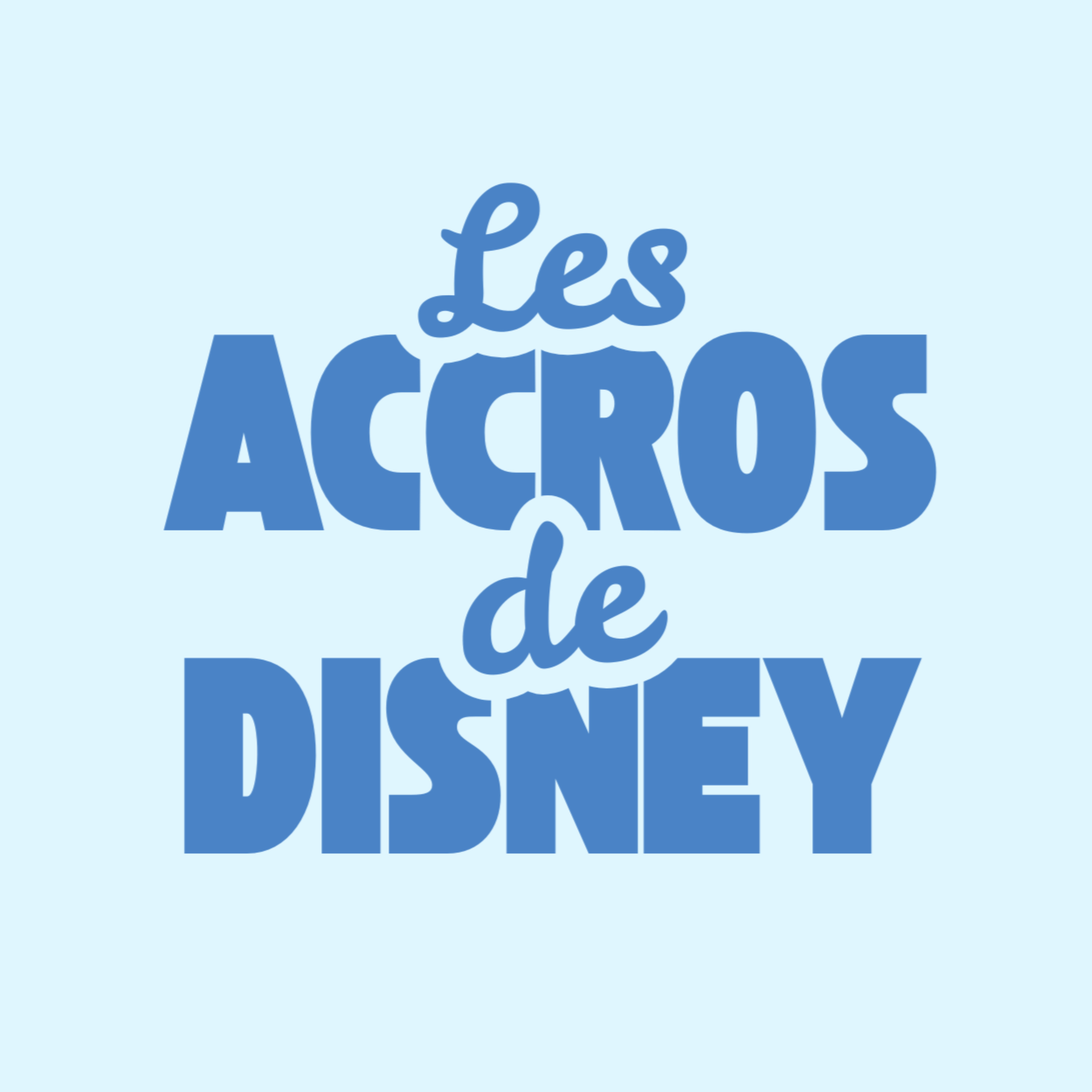 Les accros de Disney cover art