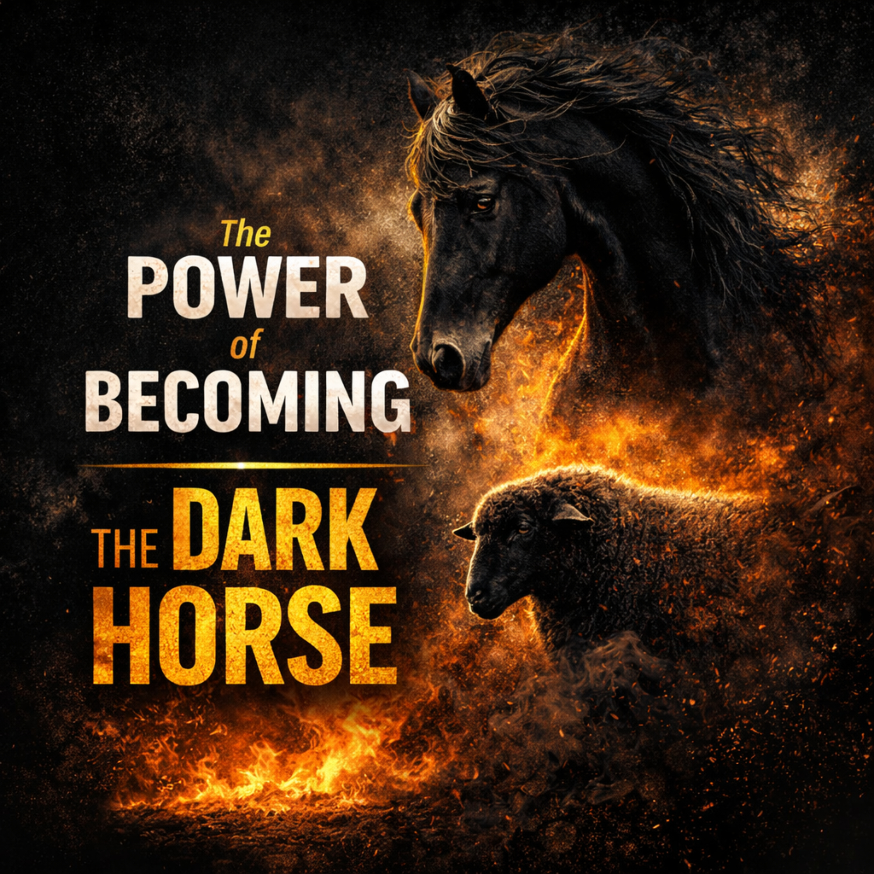 The power of becoming the dark horse cover art