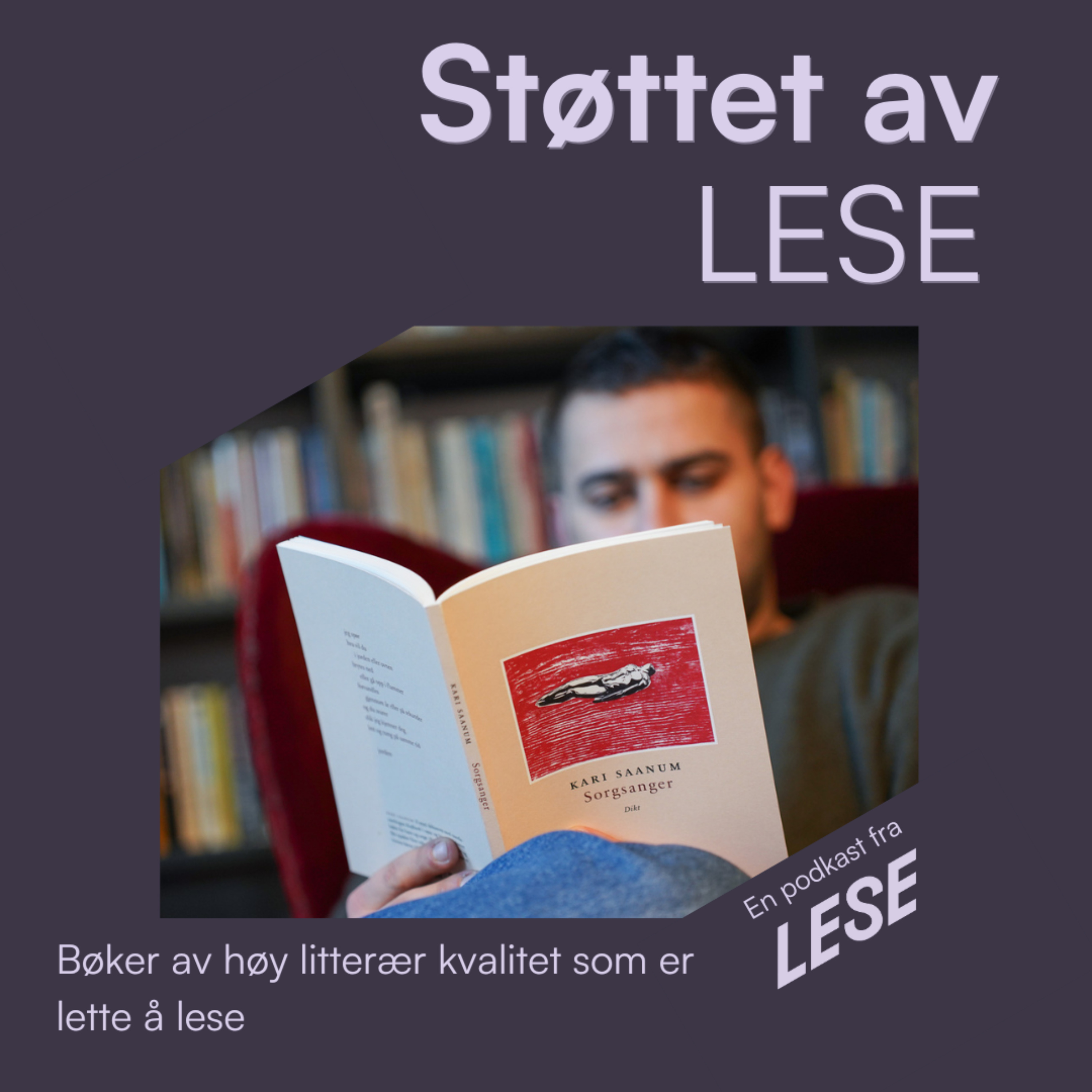 Støttet av LESE cover art