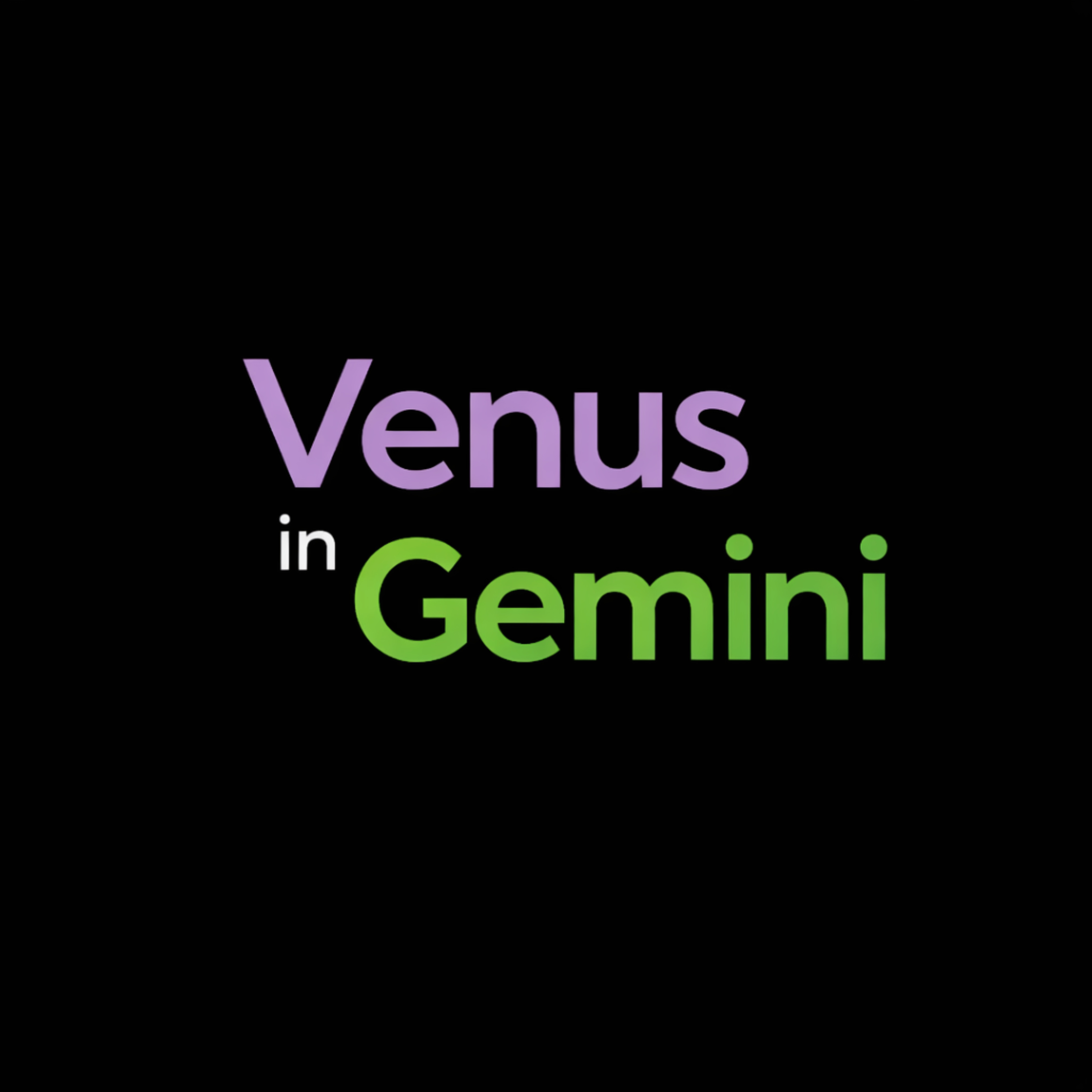 Venus In Gemini cover art