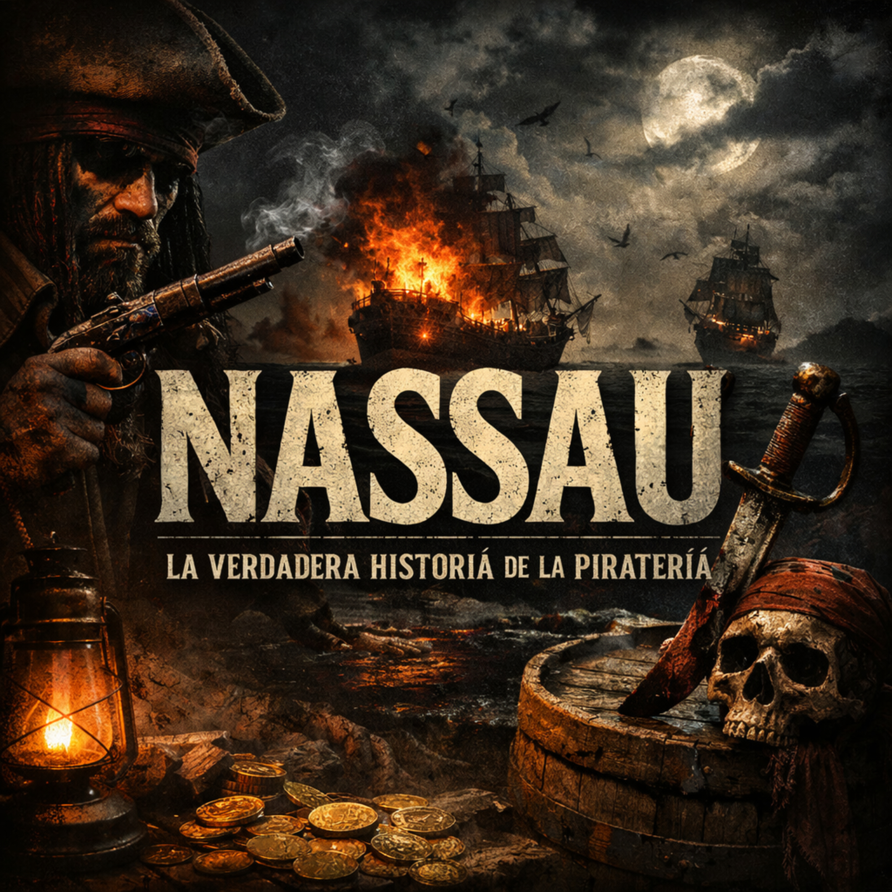 Nassau la verdadera historia de la pirateria cover art
