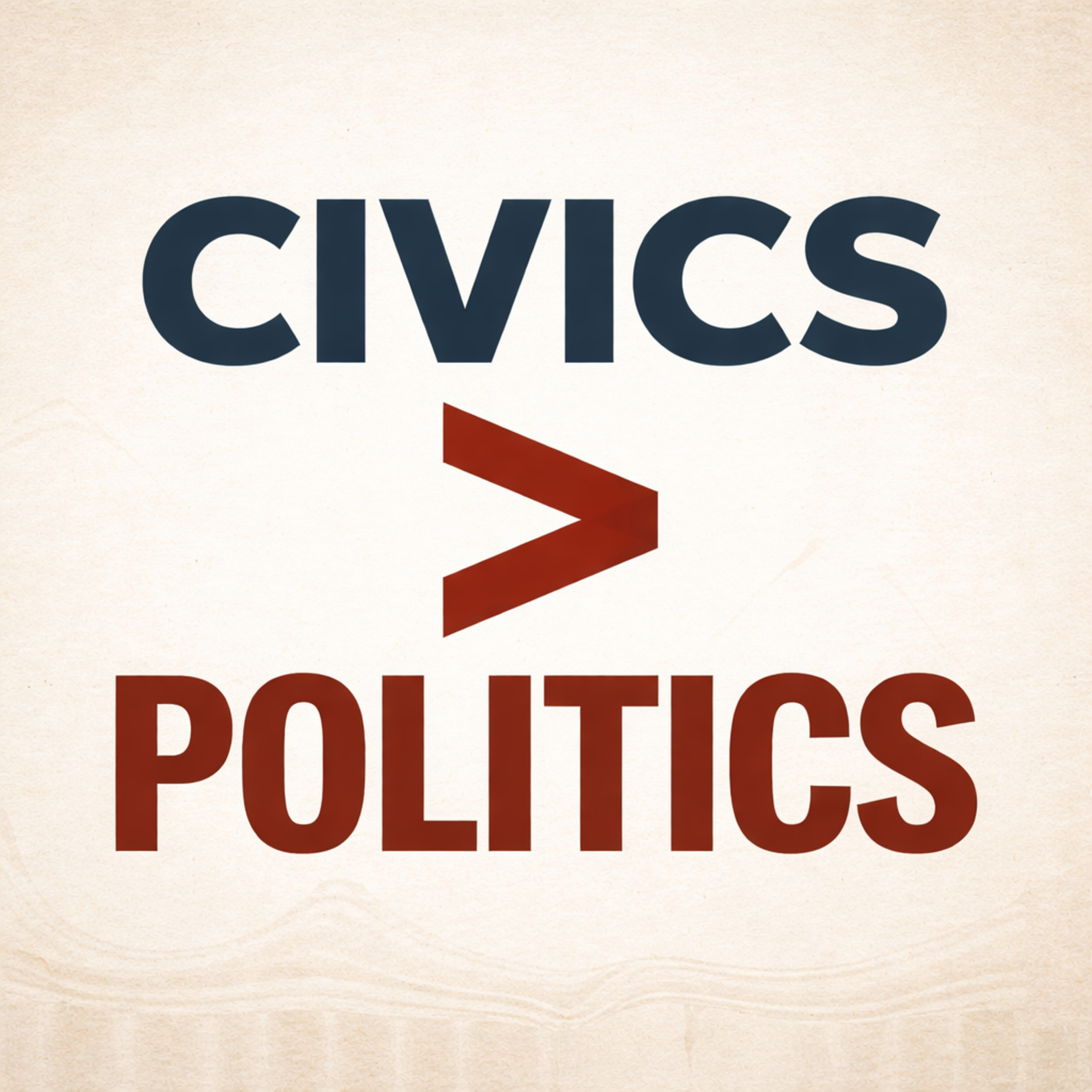 Civics Over Politics cover art