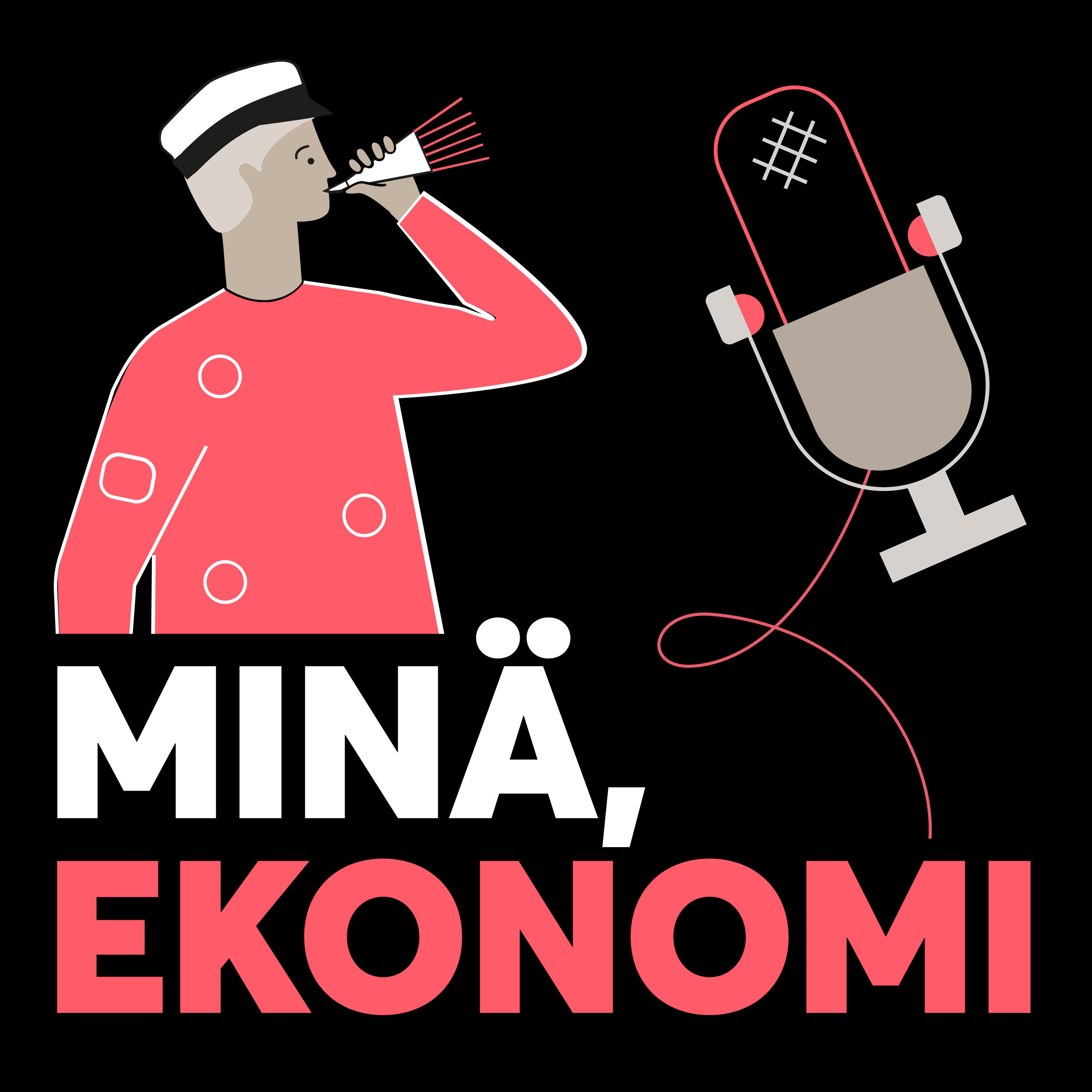 Minä, ekonomi cover art